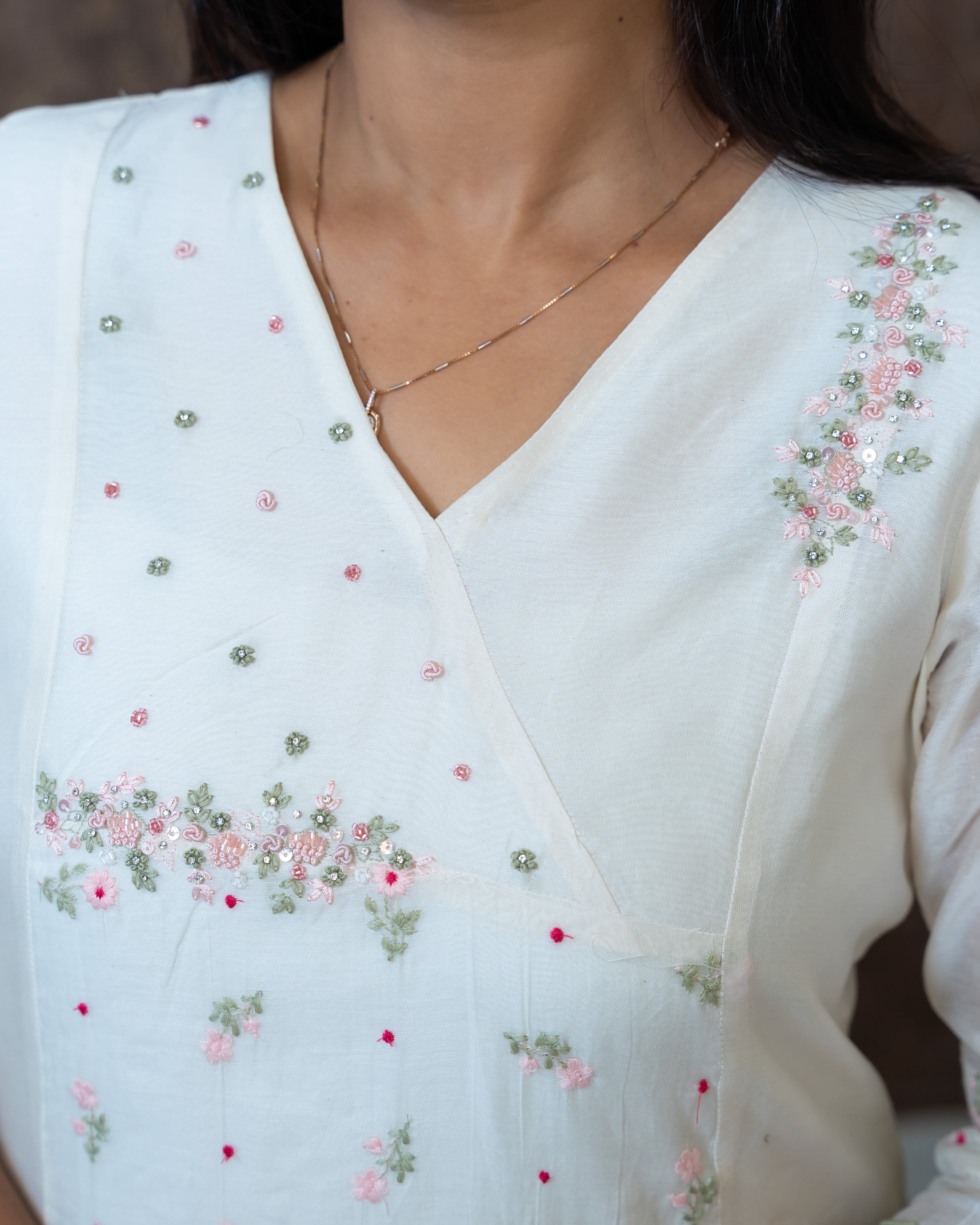 Load image into Gallery viewer, Mul Chanderi Designer Wear(Pre-Order)-1089
