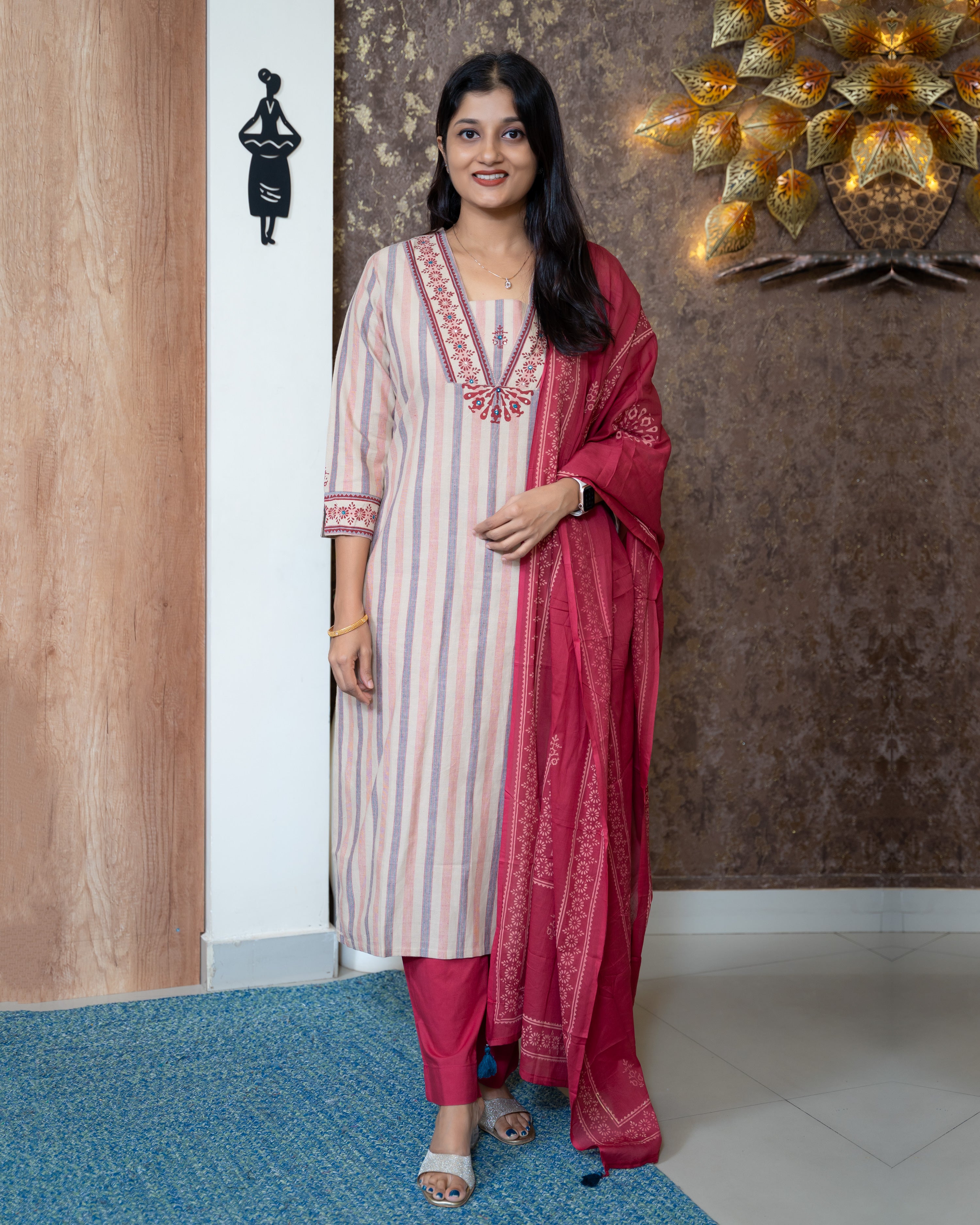 Load image into Gallery viewer, Cotton Suit-8061
