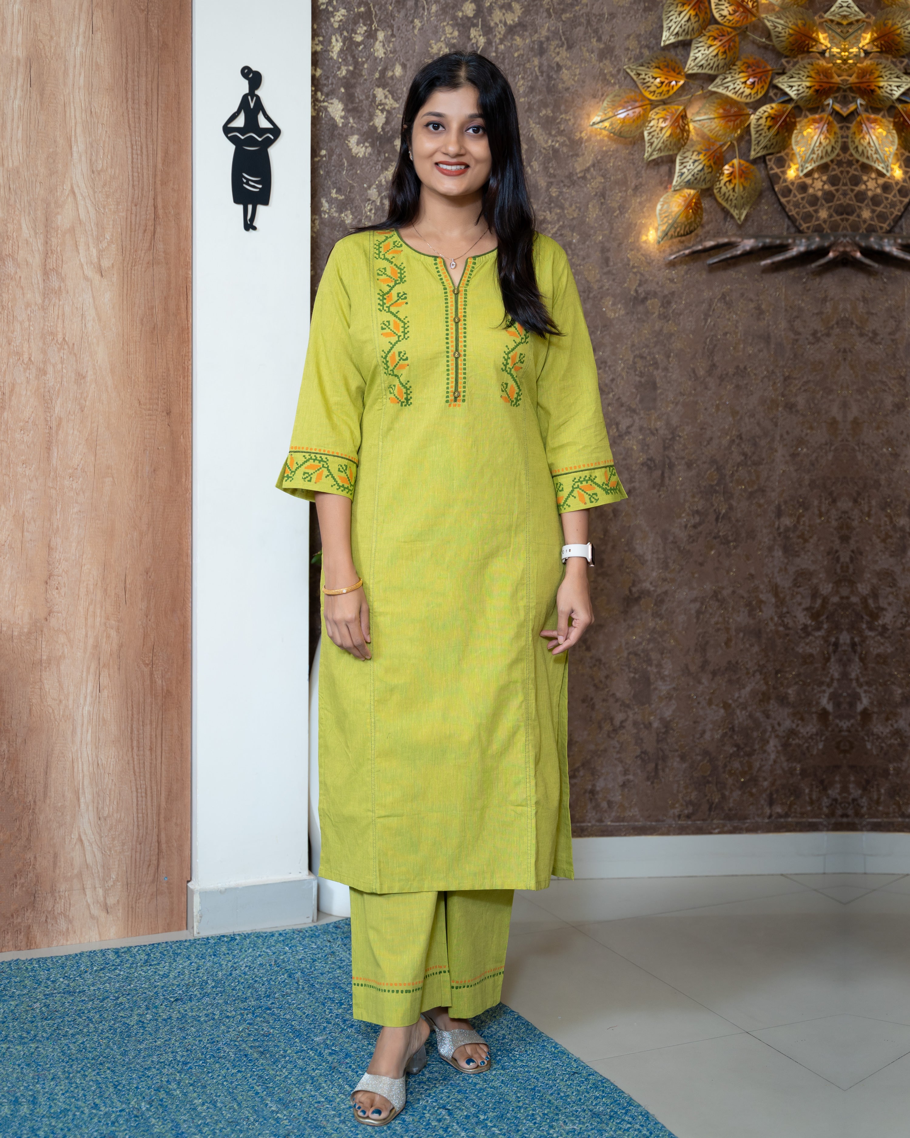Load image into Gallery viewer, Cotton Co-Ord Set-8059
