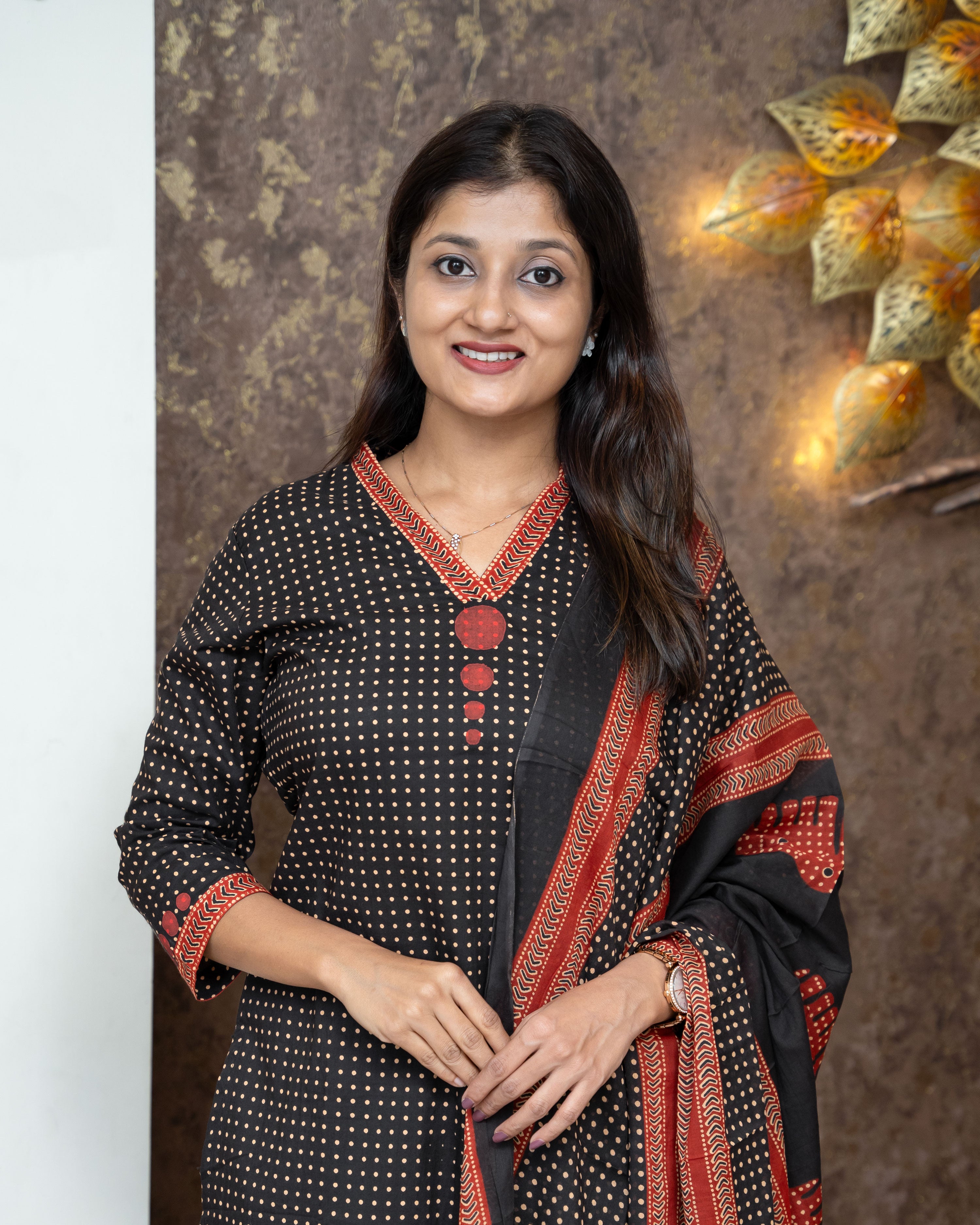 Load image into Gallery viewer, Cotton Kurti Set-3799
