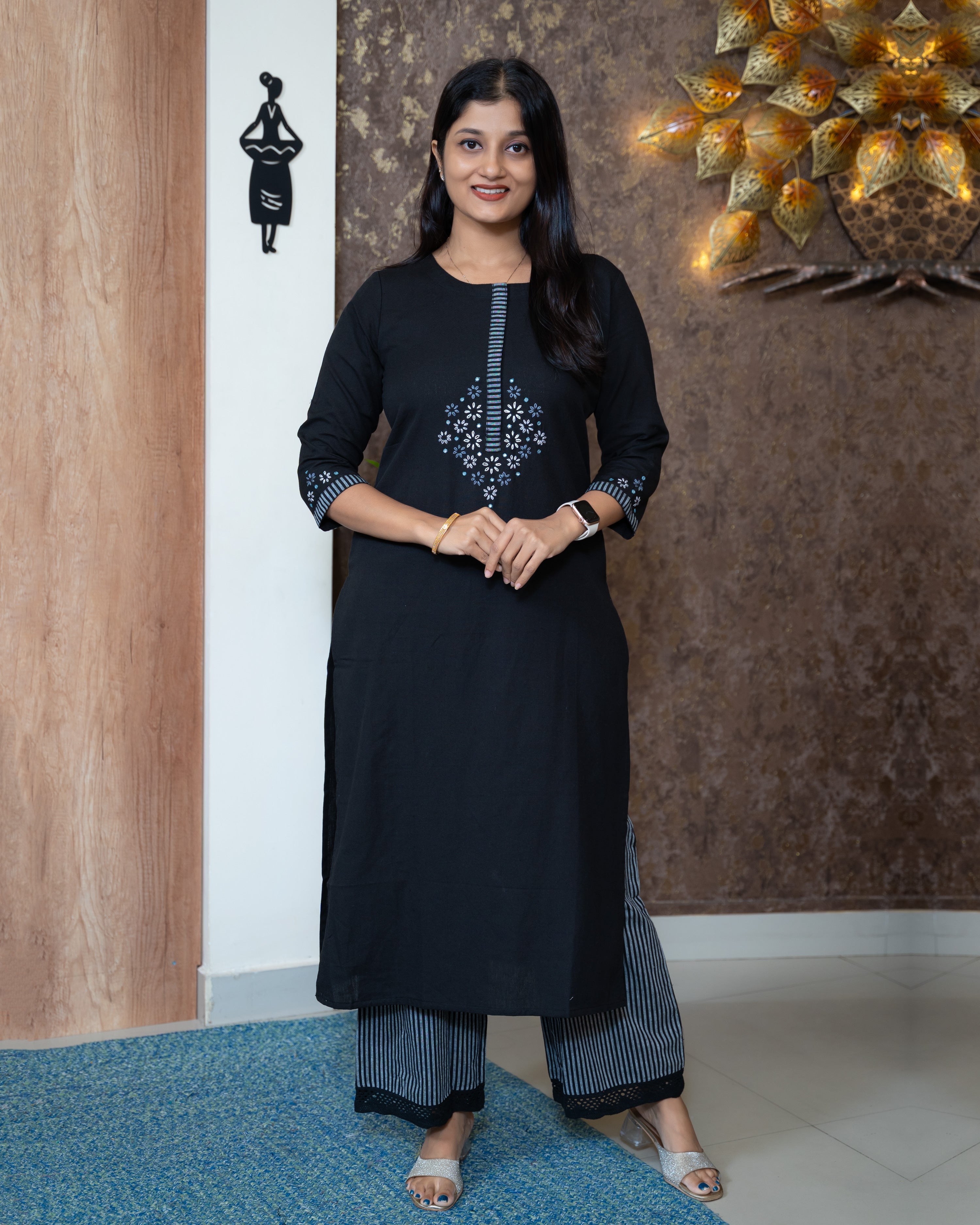Load image into Gallery viewer, Cotton Co-Ord Set-8073
