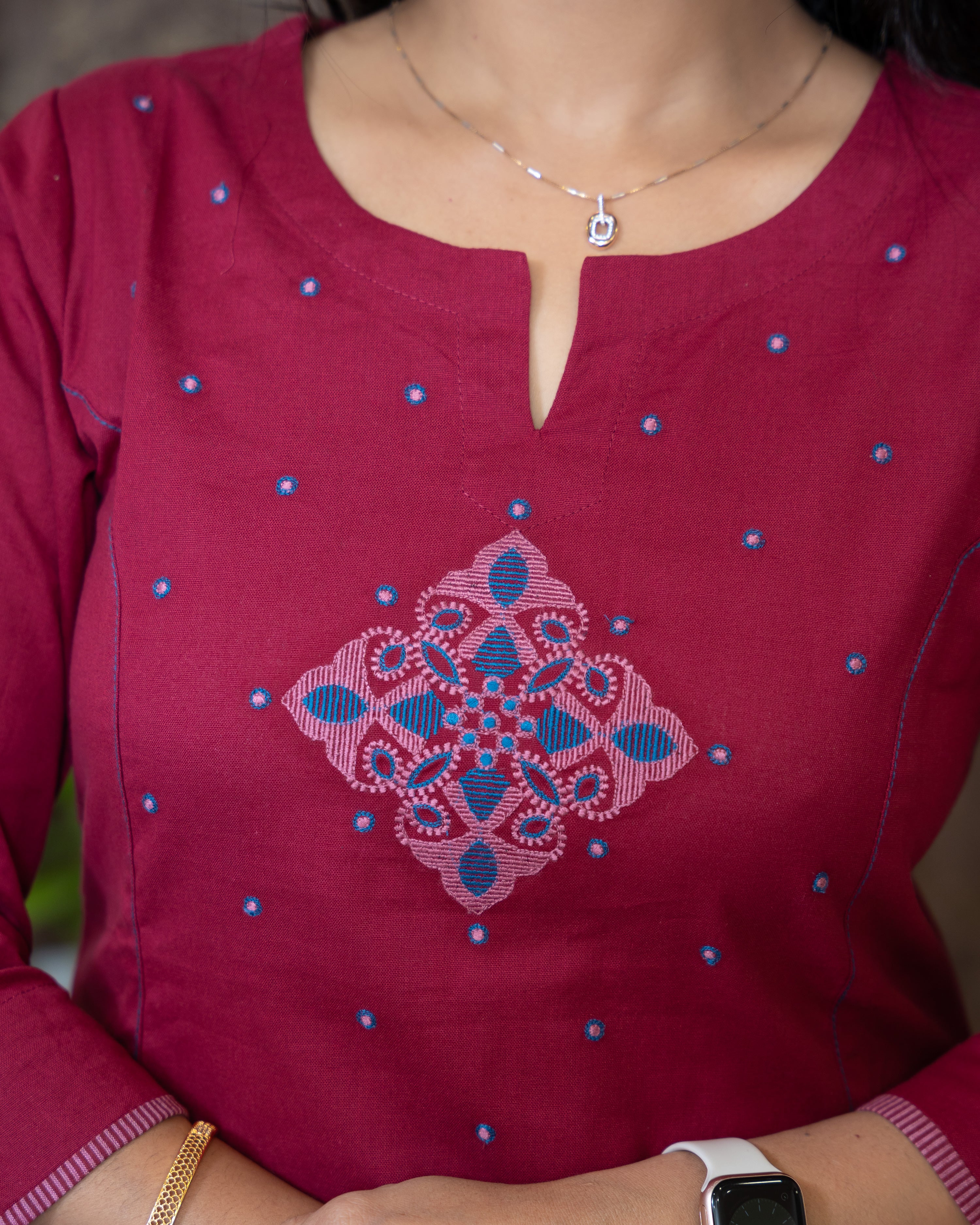 Load image into Gallery viewer, Cotton Kurti-8062
