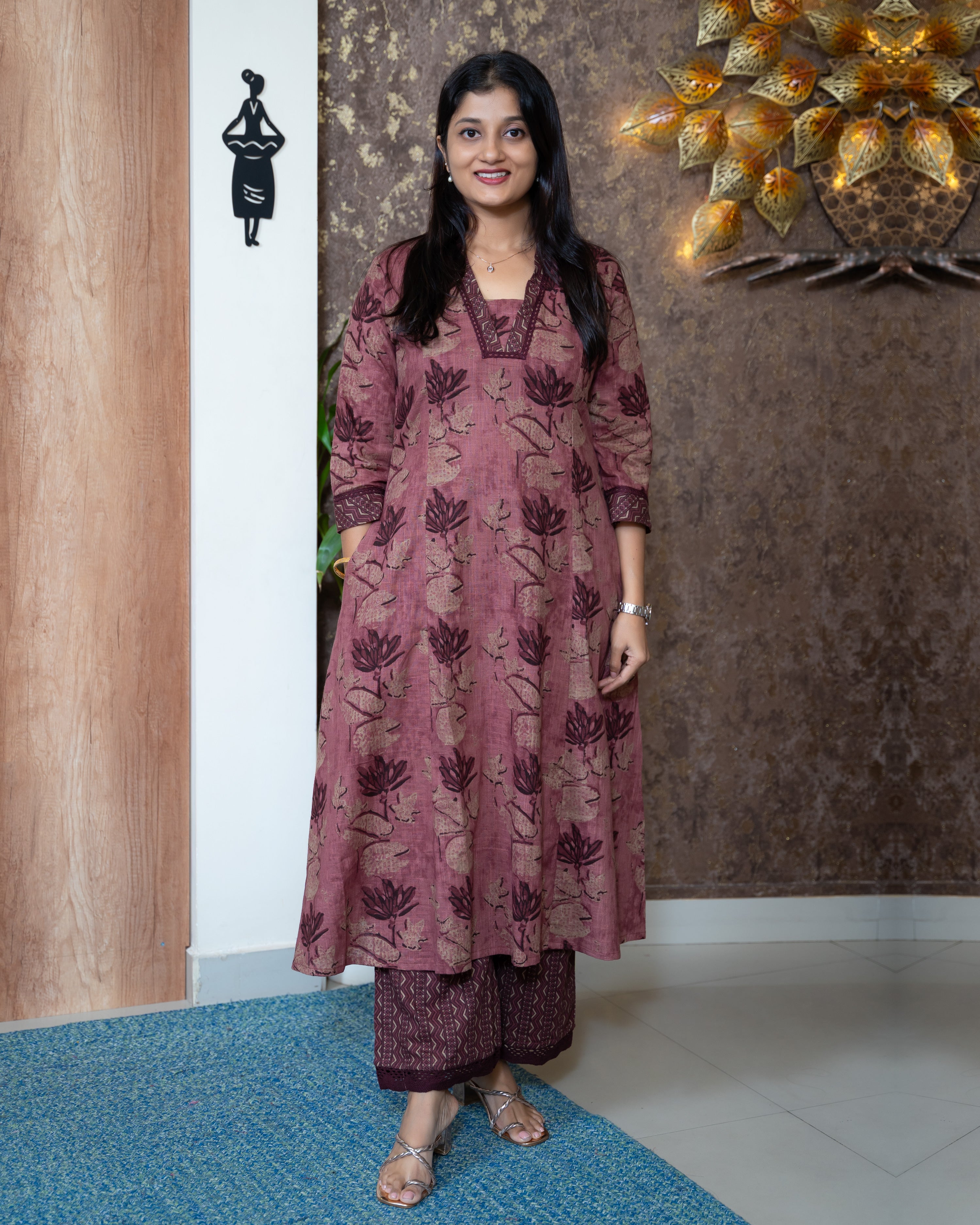 Load image into Gallery viewer, Cotton Co-Ord Set-8067
