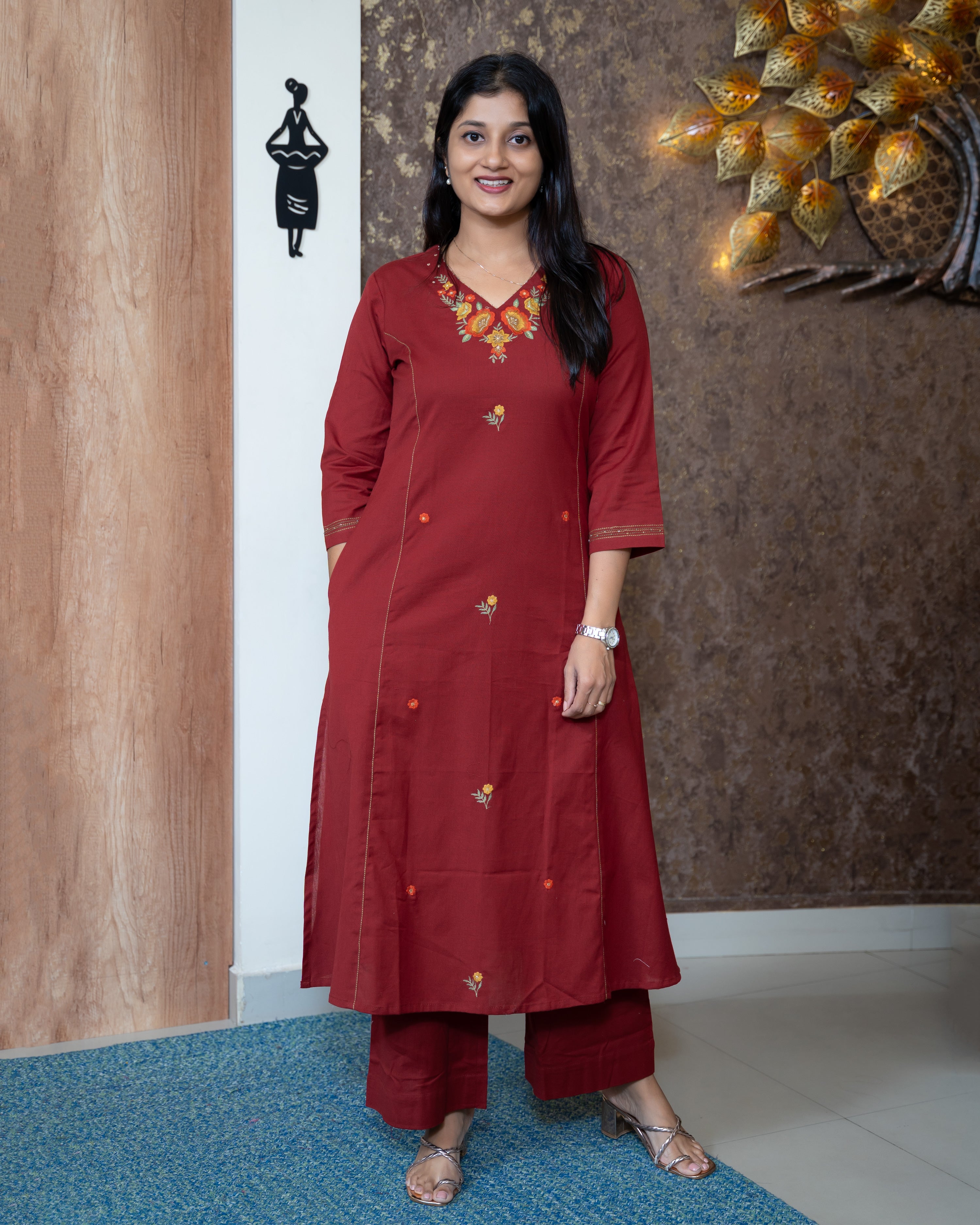 Load image into Gallery viewer, Cotton Co-Ord Set-8070
