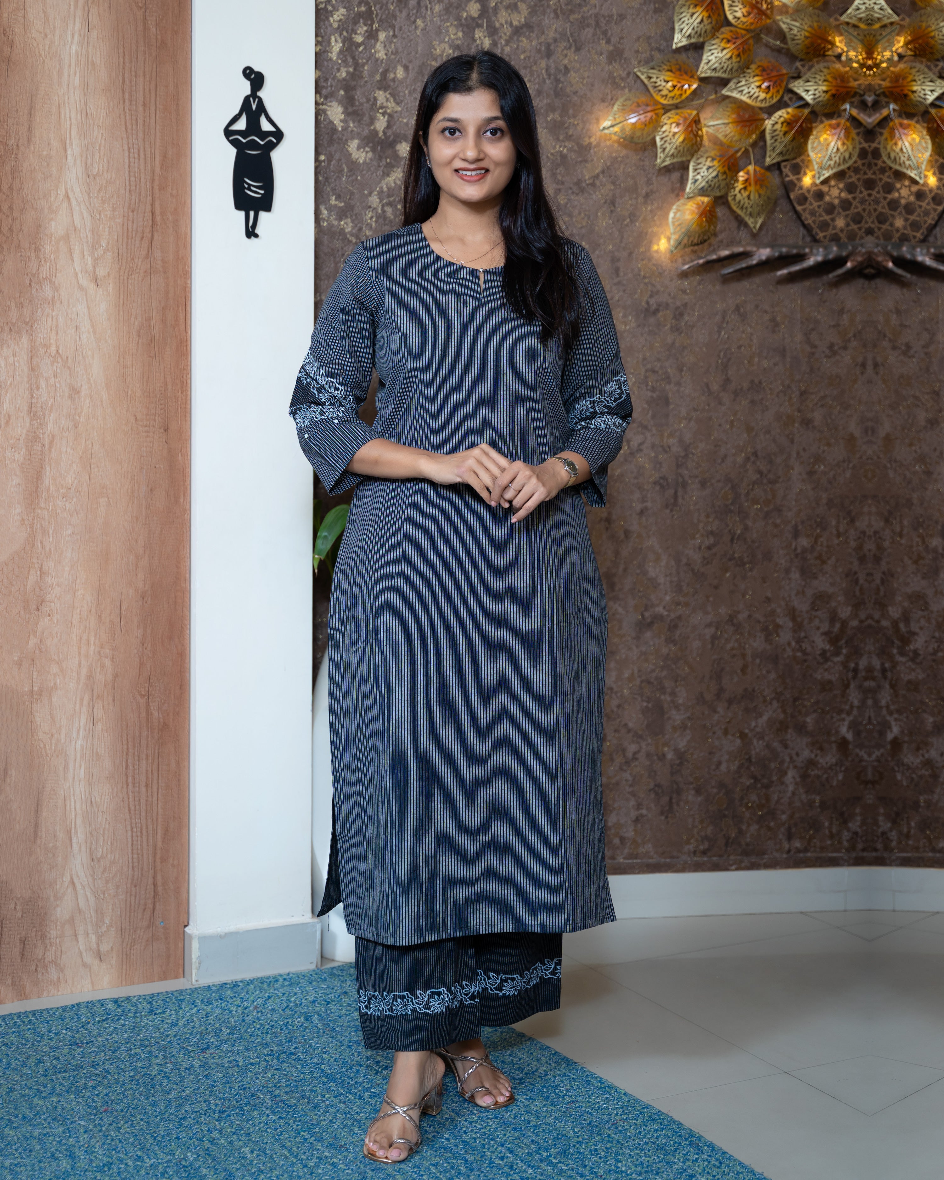 Load image into Gallery viewer, Cotton Co-Ord Set-8066
