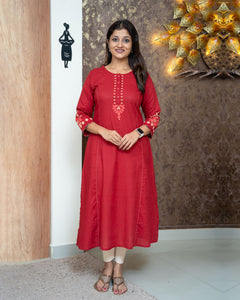 Pure Cotton Kurti-3834