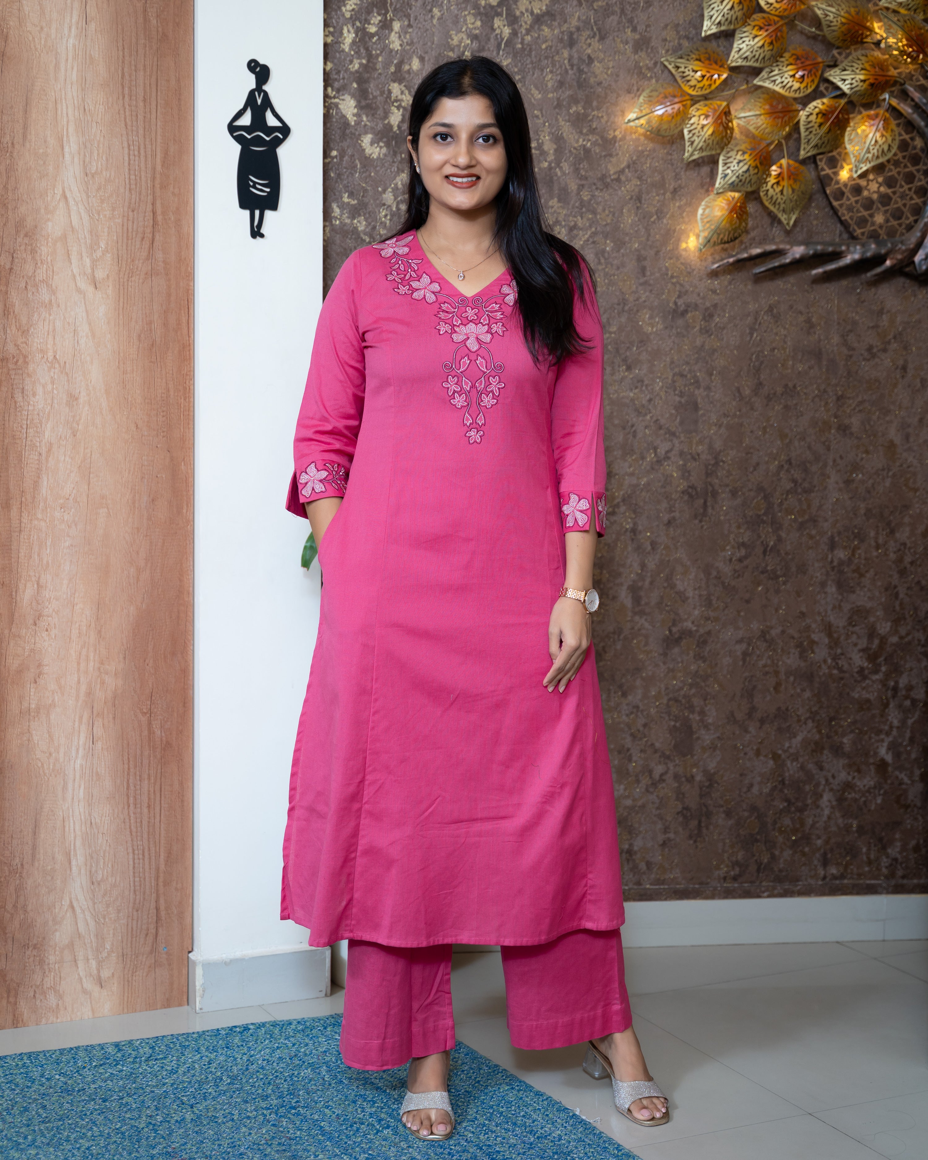 Load image into Gallery viewer, Cotton Co-Ord Set-8174
