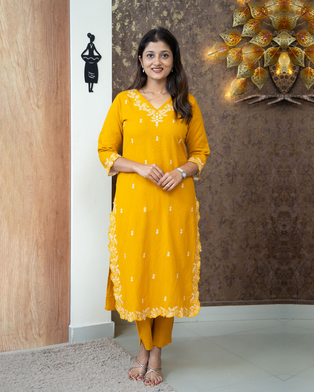 Pure Cotton Co-Ord Set-3920