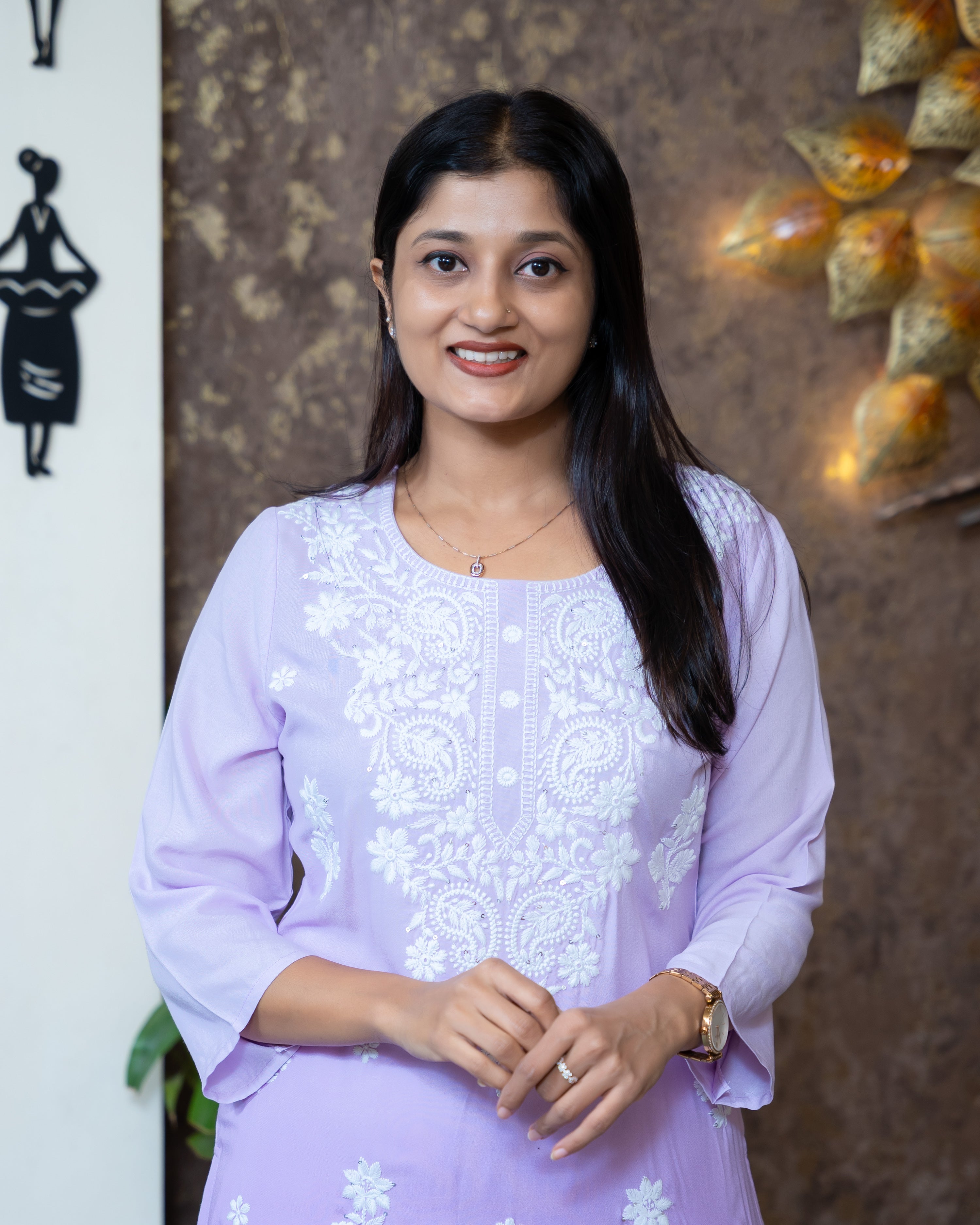 Load image into Gallery viewer, Rayon Cotton Co-Ord Set-8152
