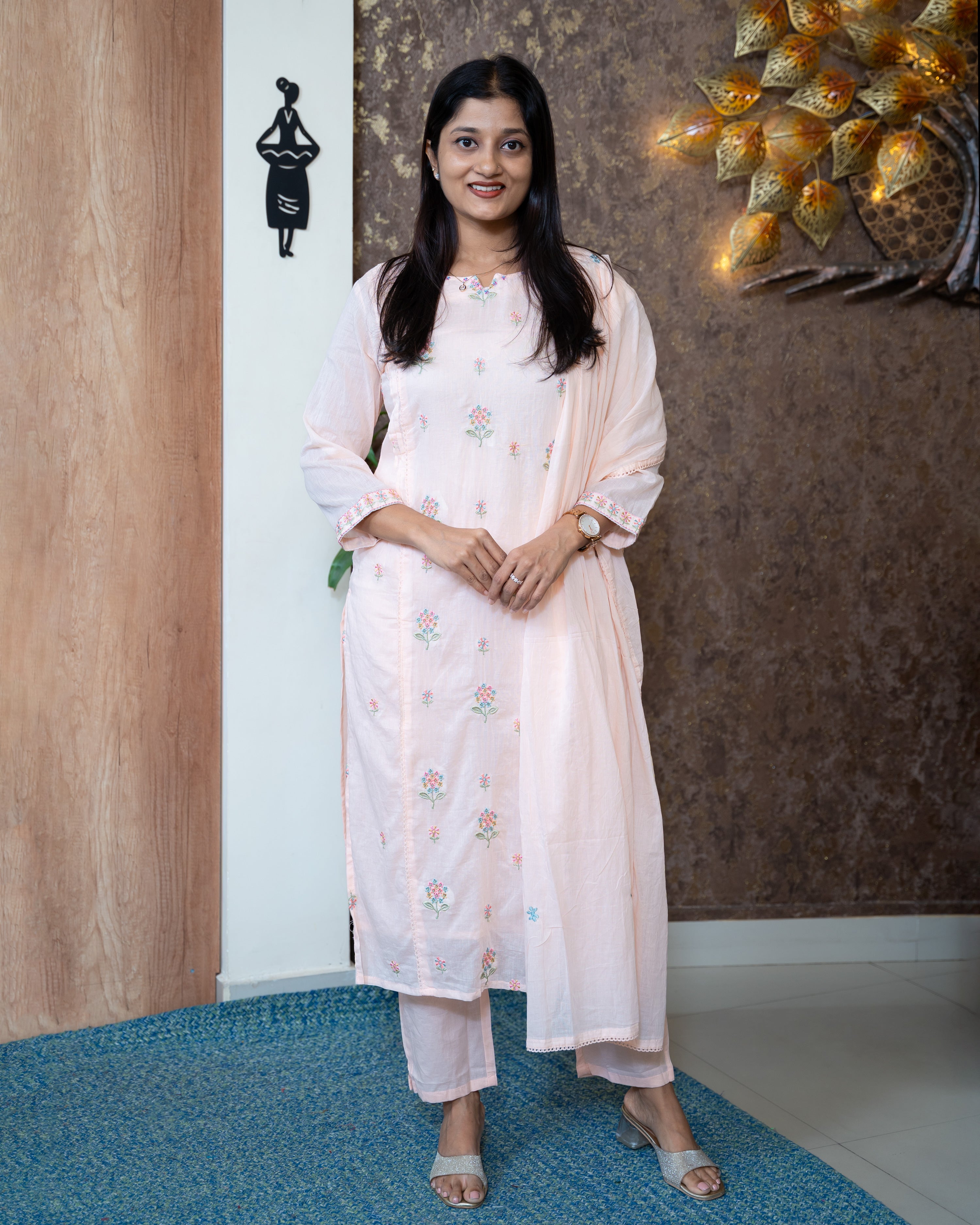 Load image into Gallery viewer, Mul Cotton Suit-8153
