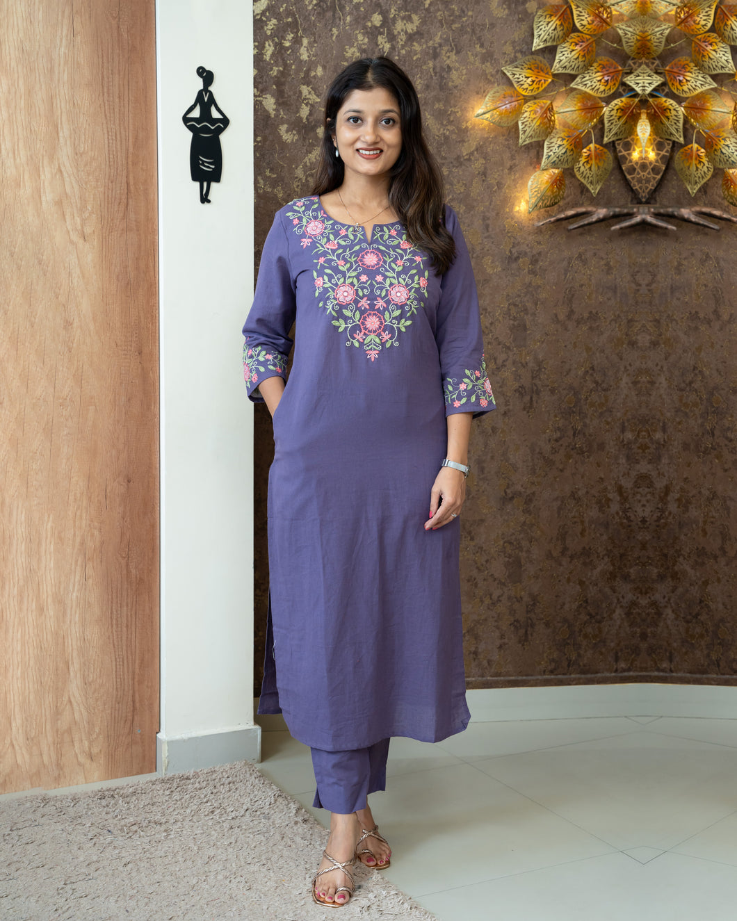 Cotton Co-Ord Set-3933