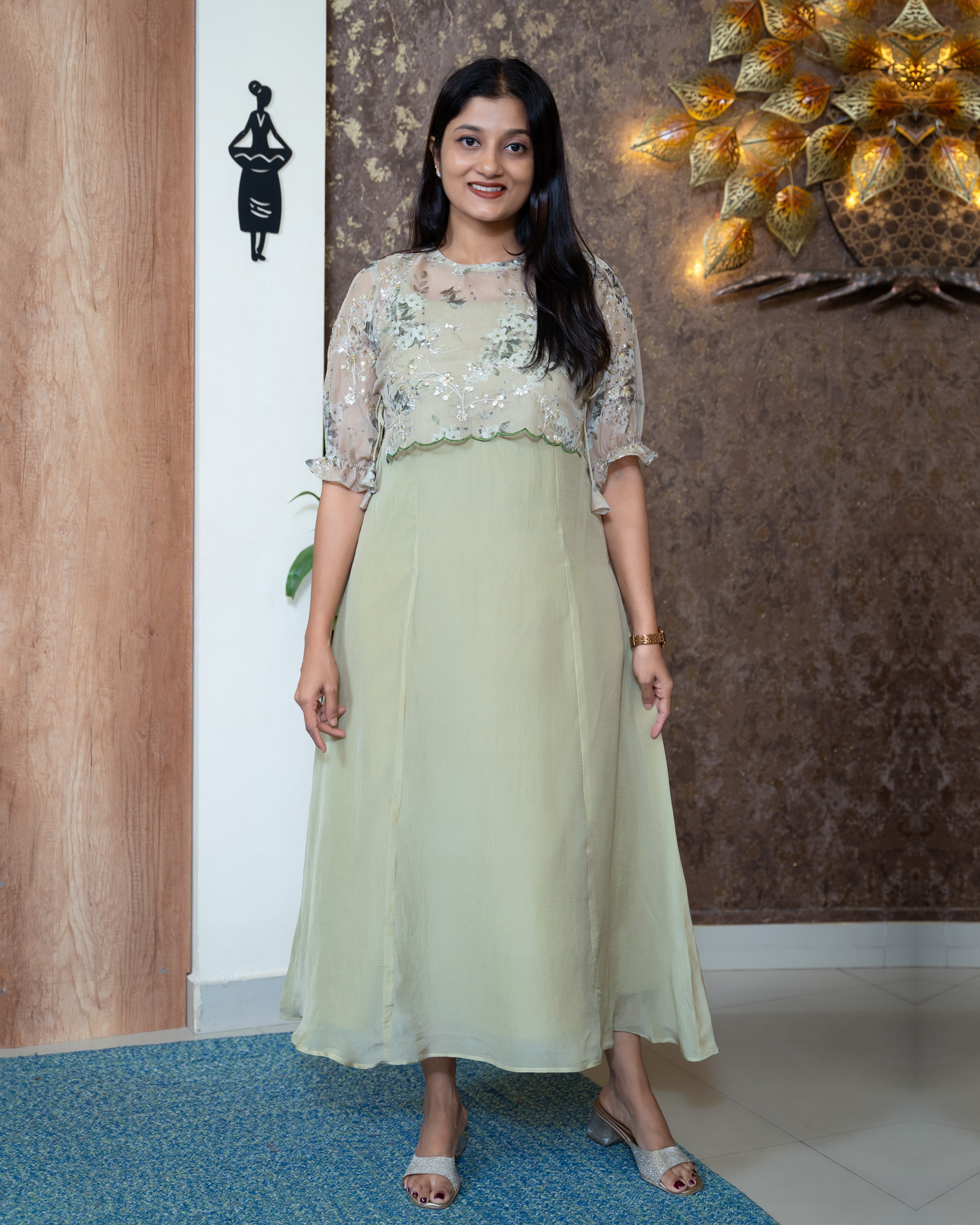 Load image into Gallery viewer, Organza Designer Wear(Pre-Order)-1028
