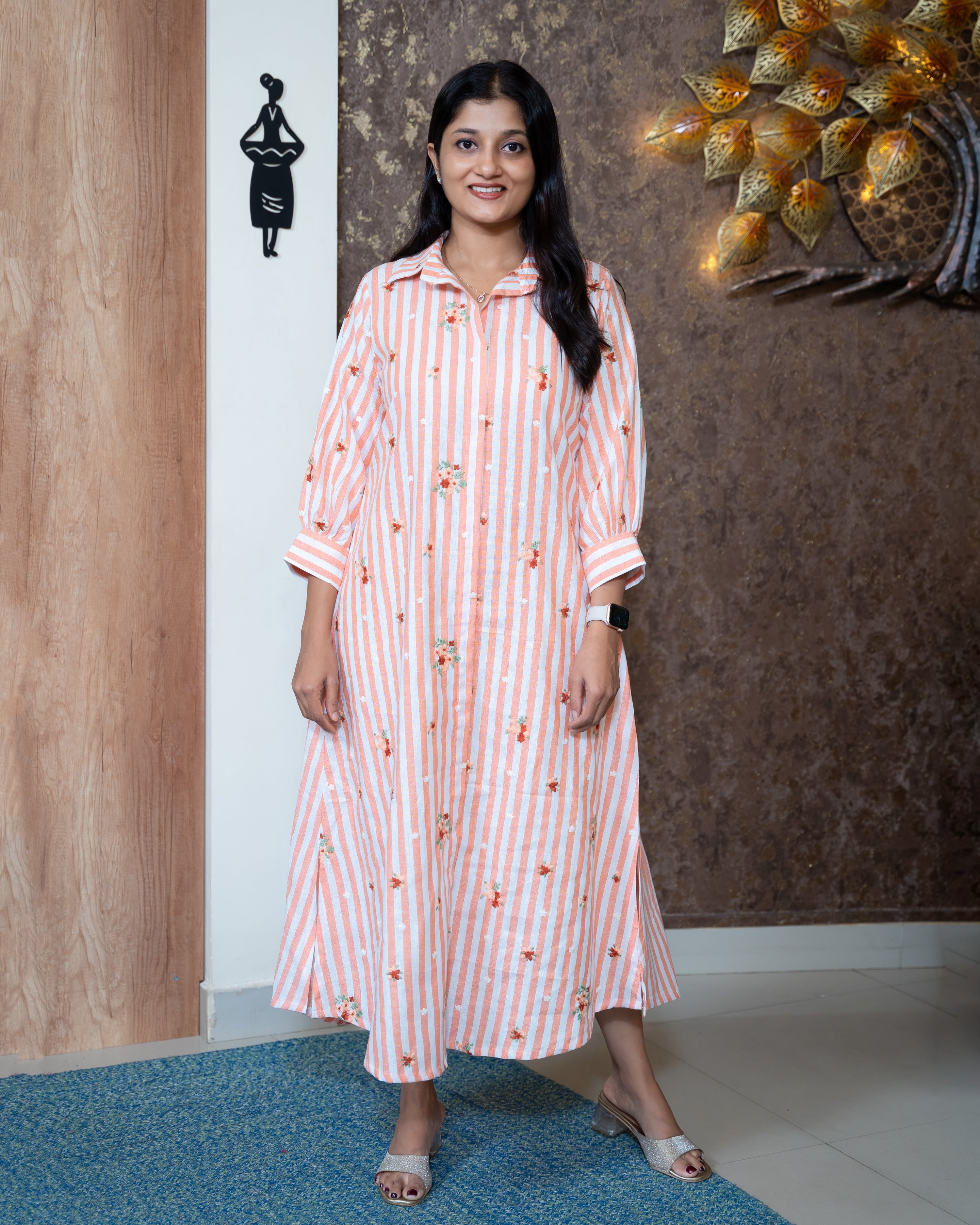 Load image into Gallery viewer, Cotton Designer Wear(Pre-Order)-1085
