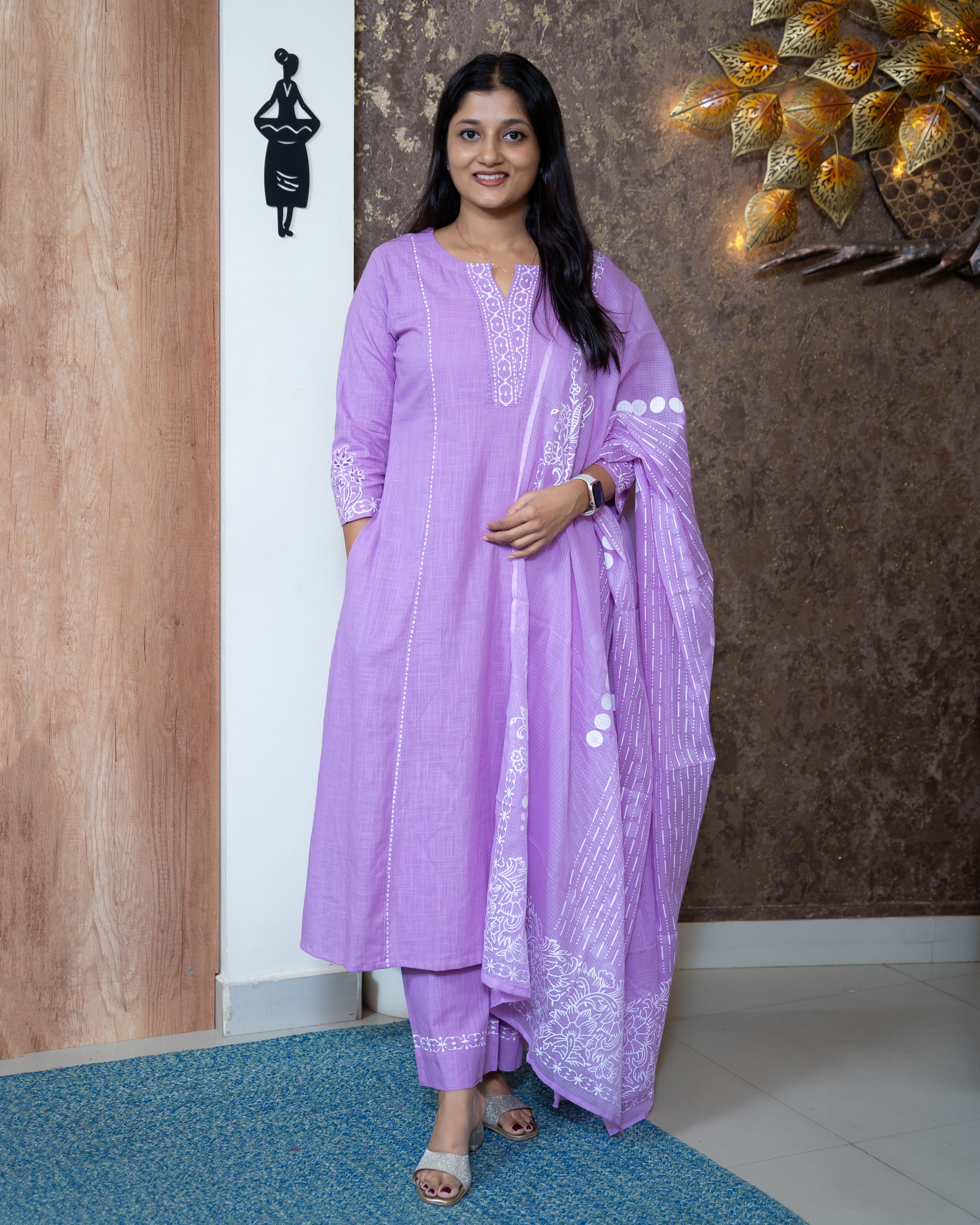 Load image into Gallery viewer, Cotton Suit-8210
