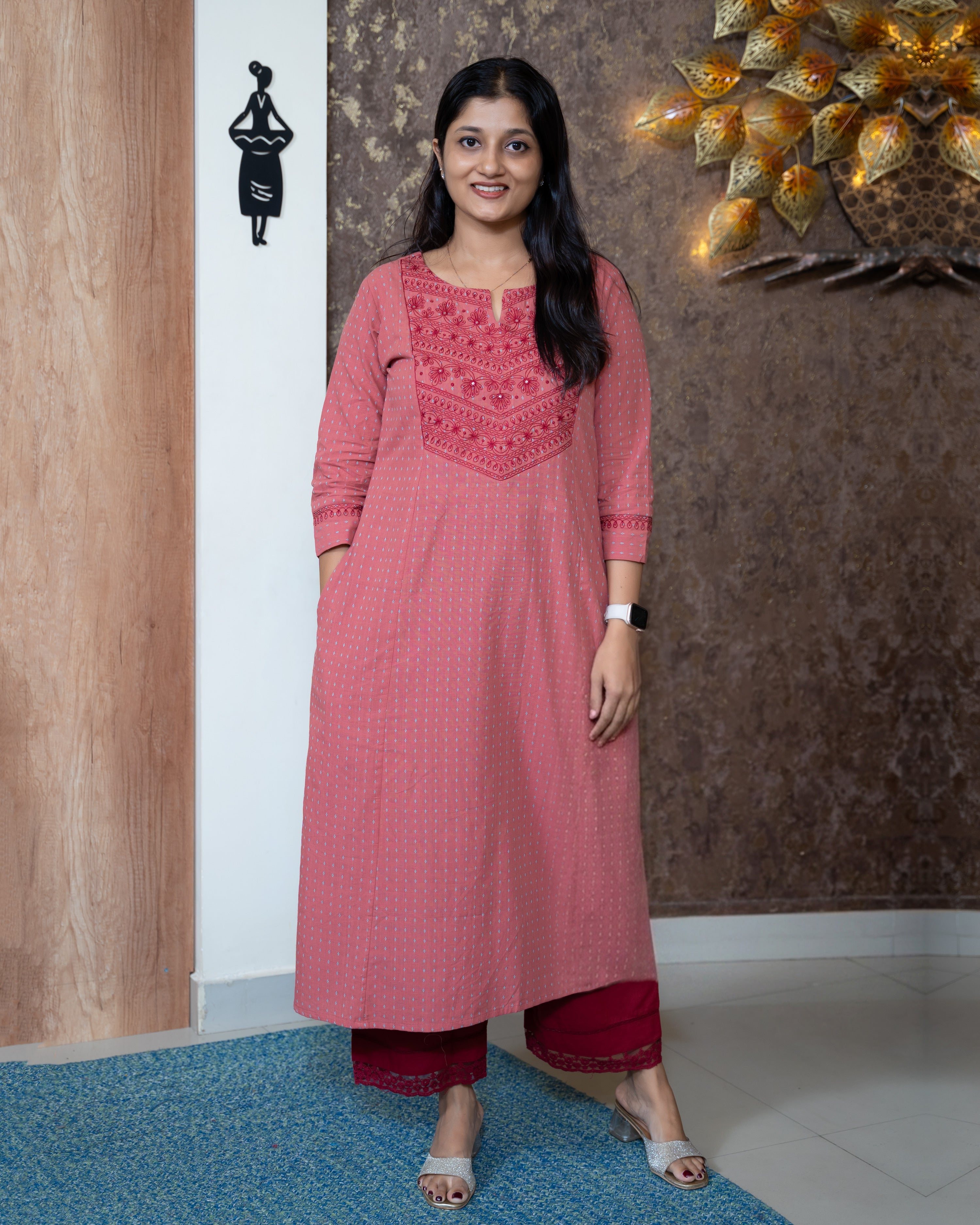 Load image into Gallery viewer, Cotton Kurti-8206
