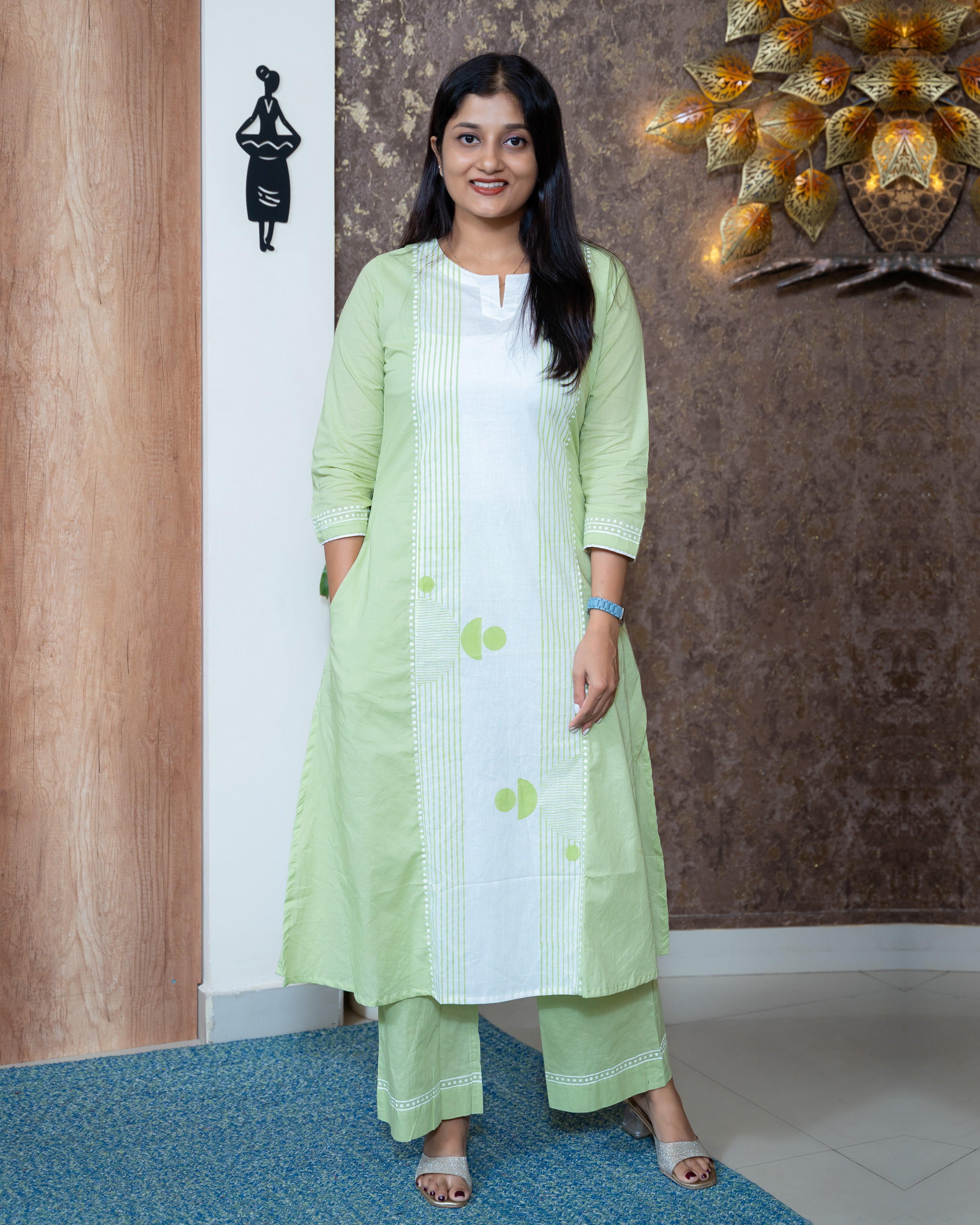 Load image into Gallery viewer, Cotton Co-Ord Set-8230
