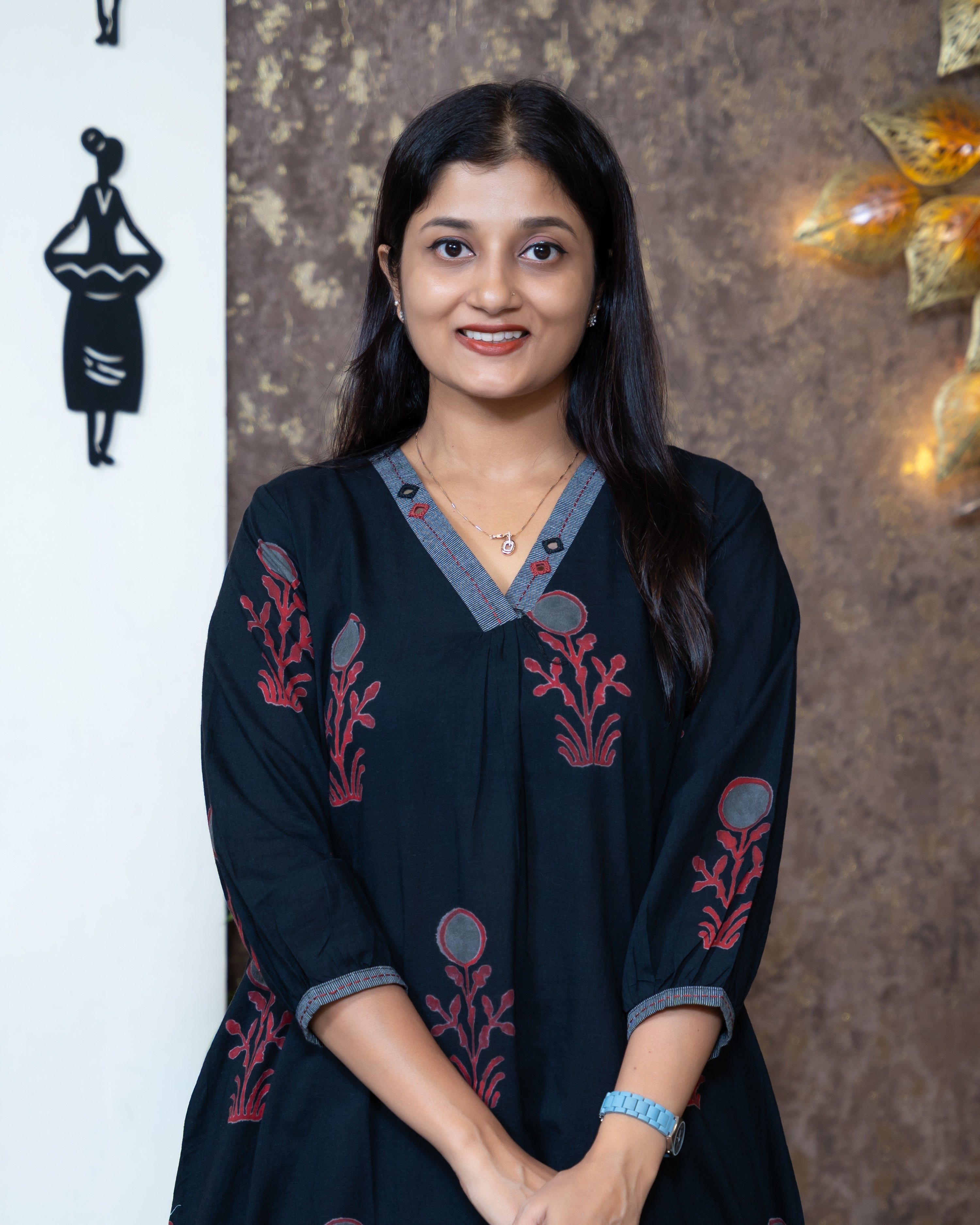 Load image into Gallery viewer, Cotton Kurti-8226
