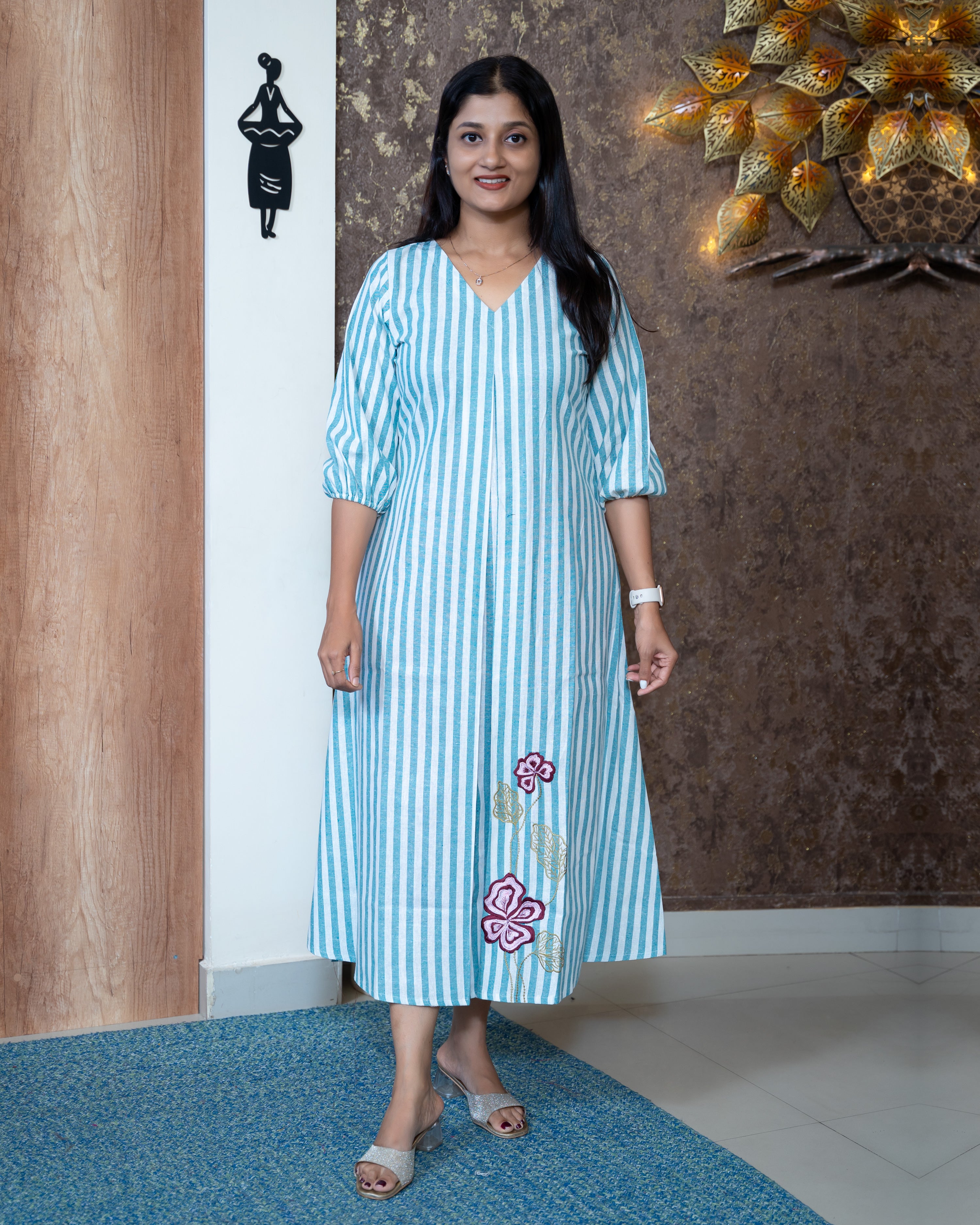 Load image into Gallery viewer, Cotton Designer Kurti(Pre-Order)-1117
