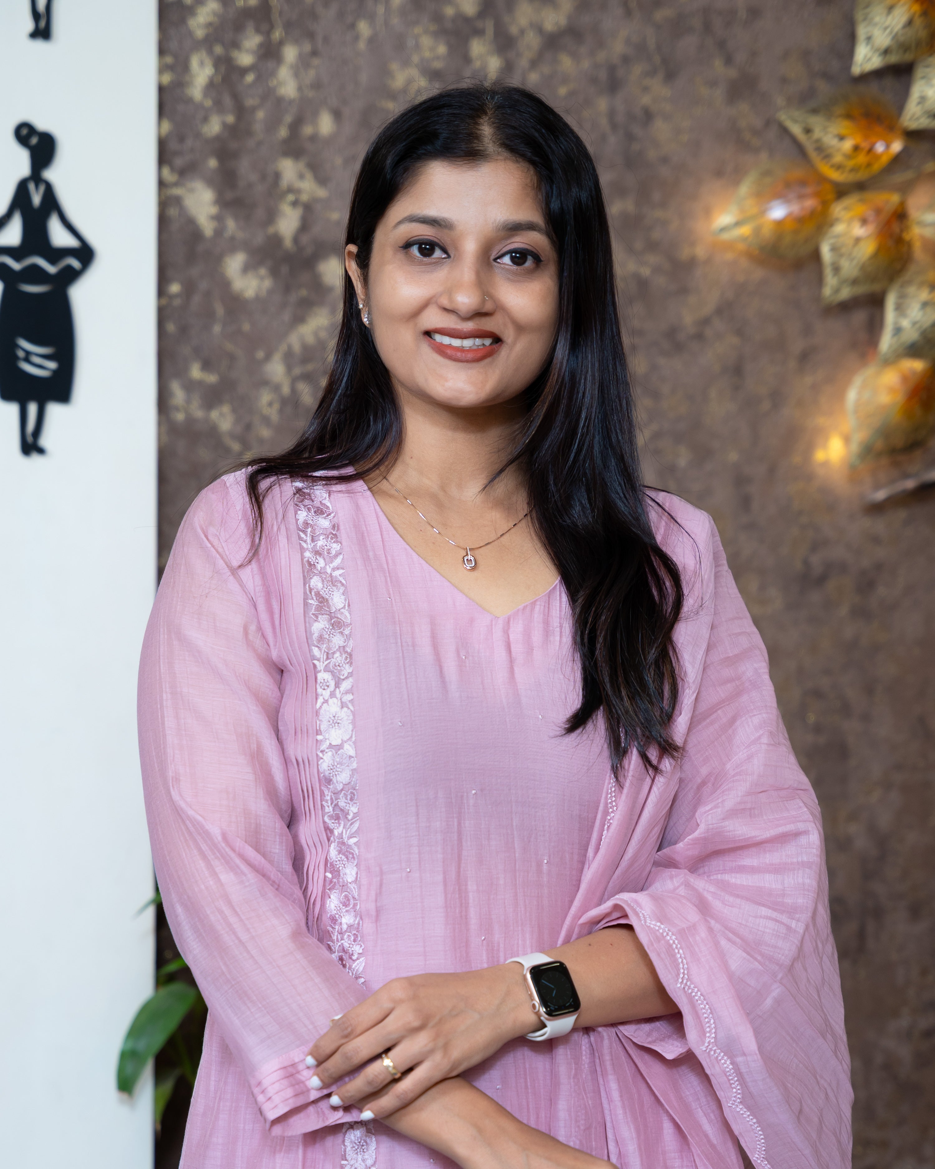 Load image into Gallery viewer, Mul Chanderi Suit-8266
