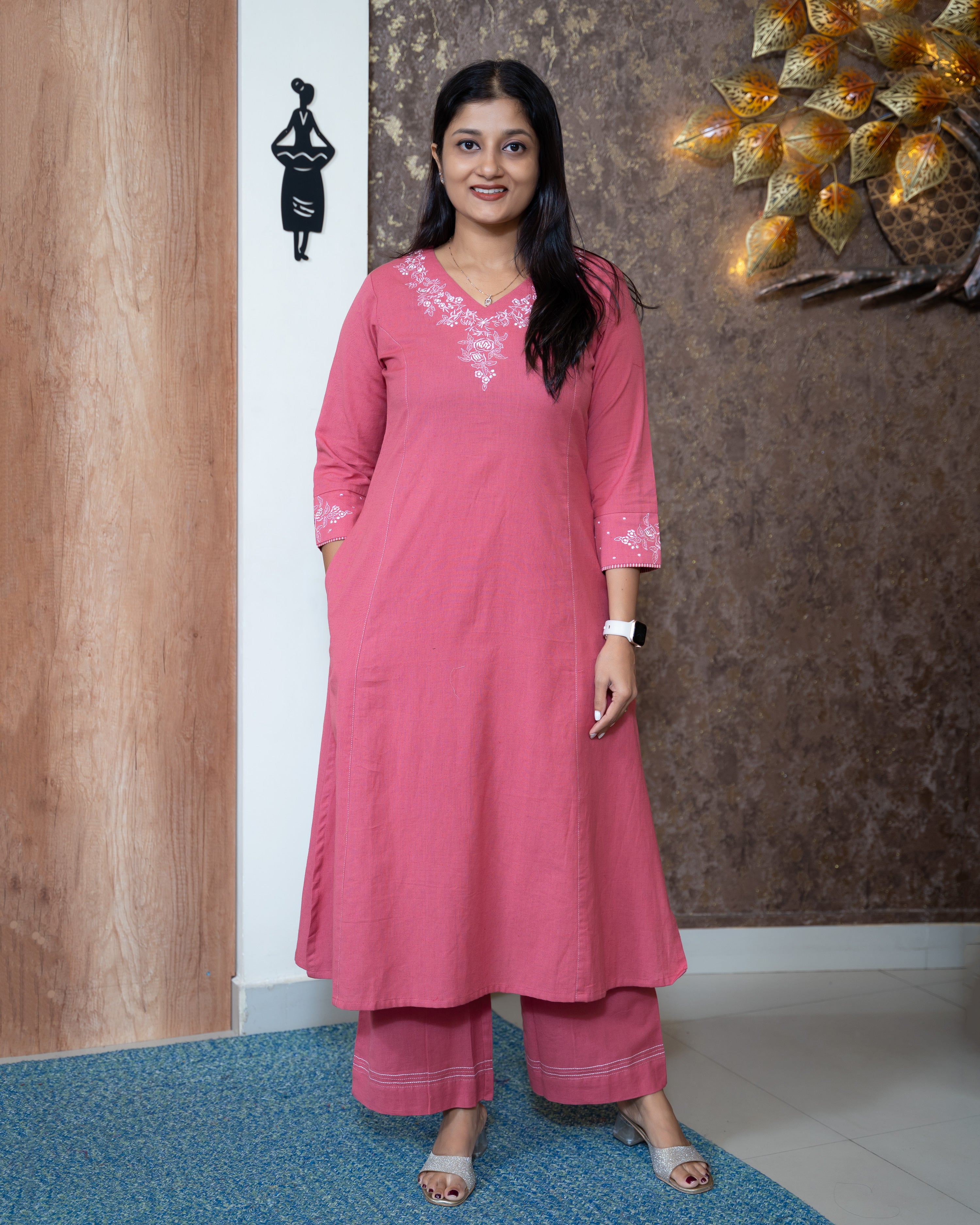 Load image into Gallery viewer, Cotton Co-Ord Set-8246
