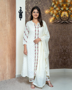 Pure Cotton Suit-4016