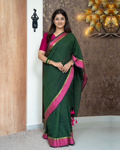 Mul Cotton Saree(Pre-Order)-3917