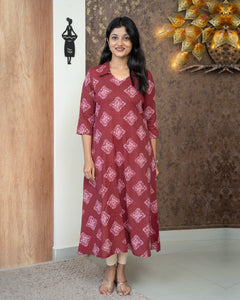 Cotton Designer Kurti(Pre-Order)-4081