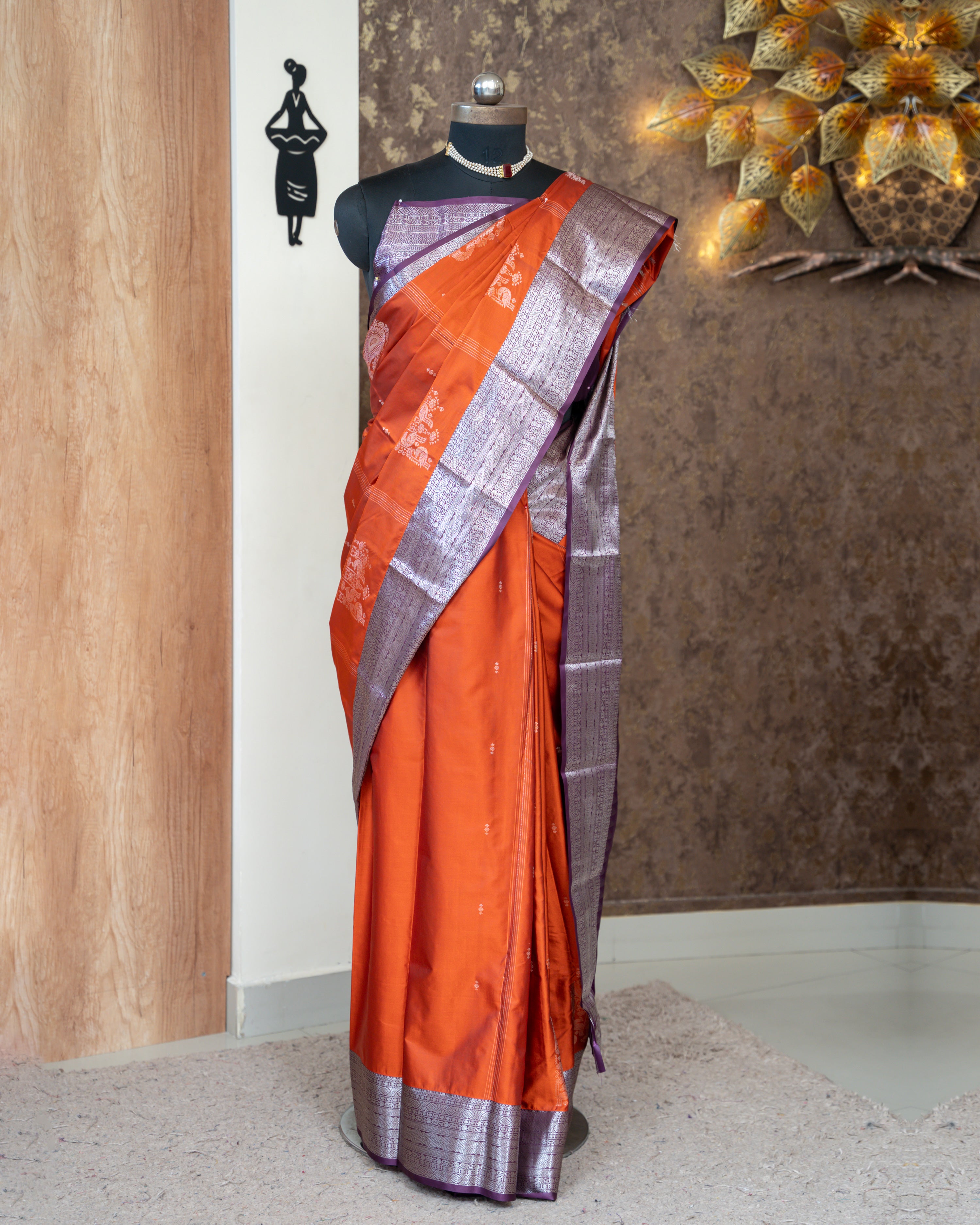 Load image into Gallery viewer, Semi Silk Saree-2548

