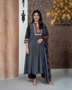 Pure Cotton Suit-4118