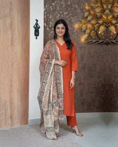 Pure Cotton Suit-4125