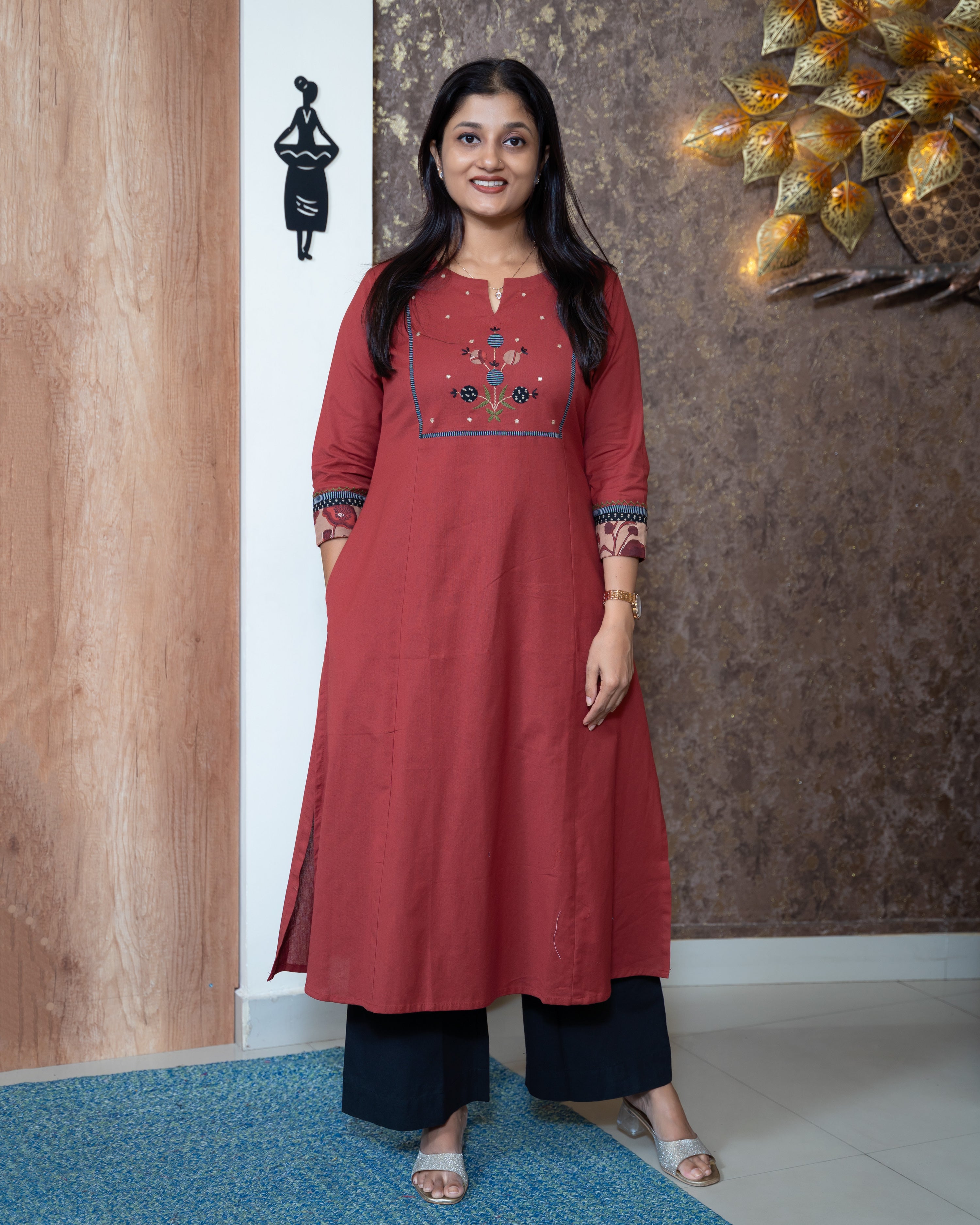 Load image into Gallery viewer, Cotton Kurti-8254
