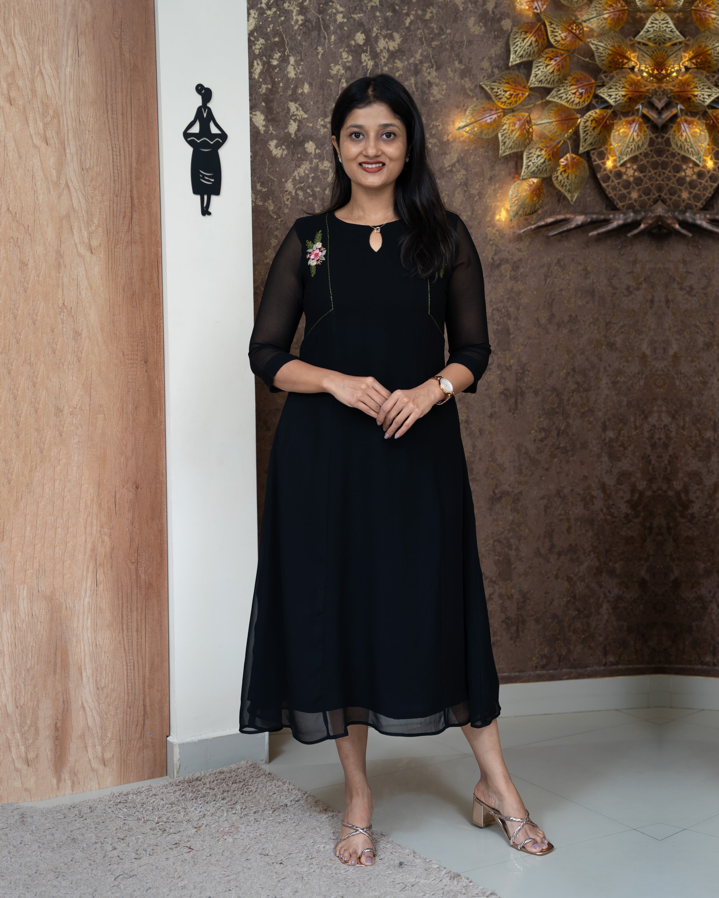 Load image into Gallery viewer, Faux Georgette Designer Kurti(Pre-Order)-4136
