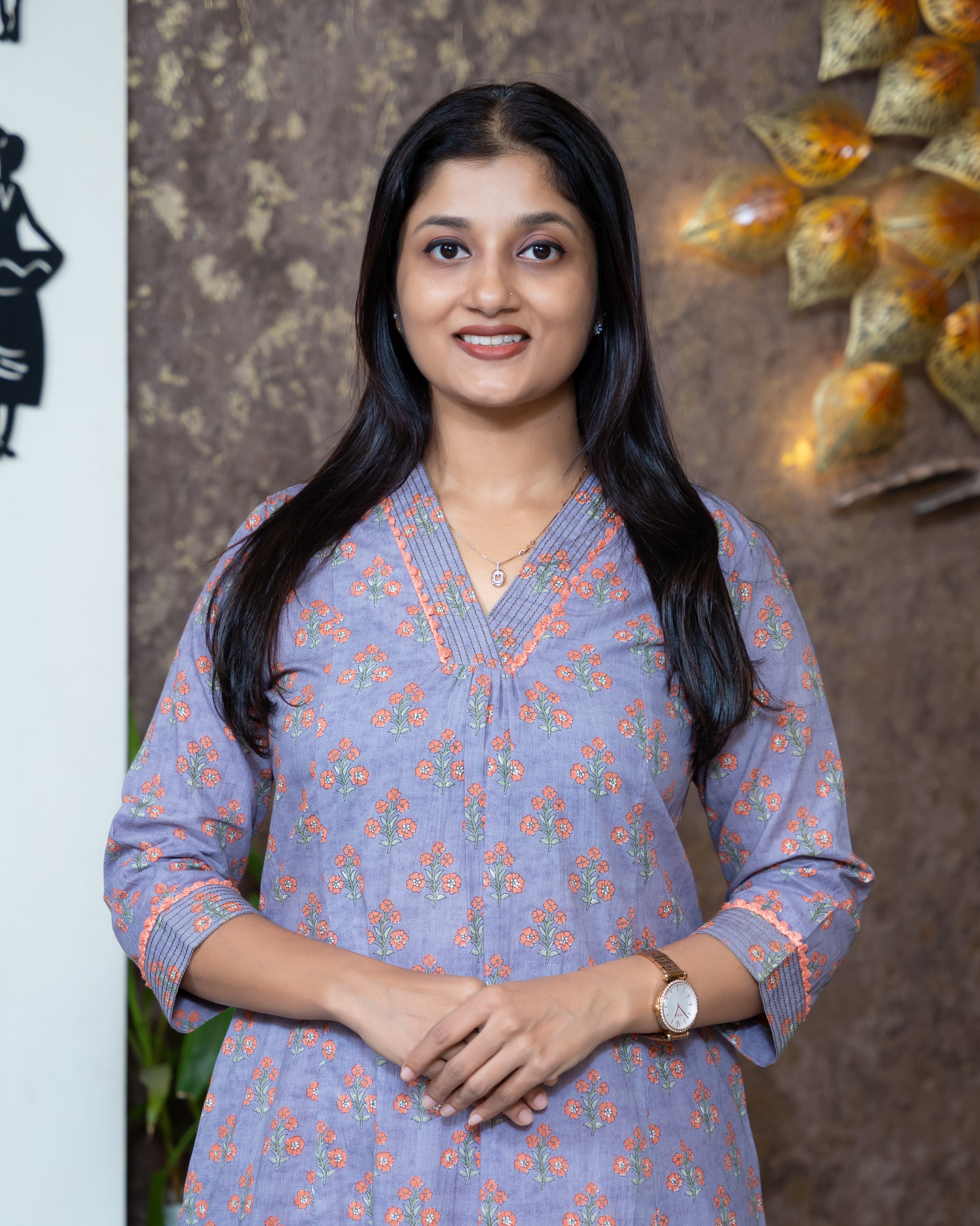 Load image into Gallery viewer, Cotton Kurti-8250
