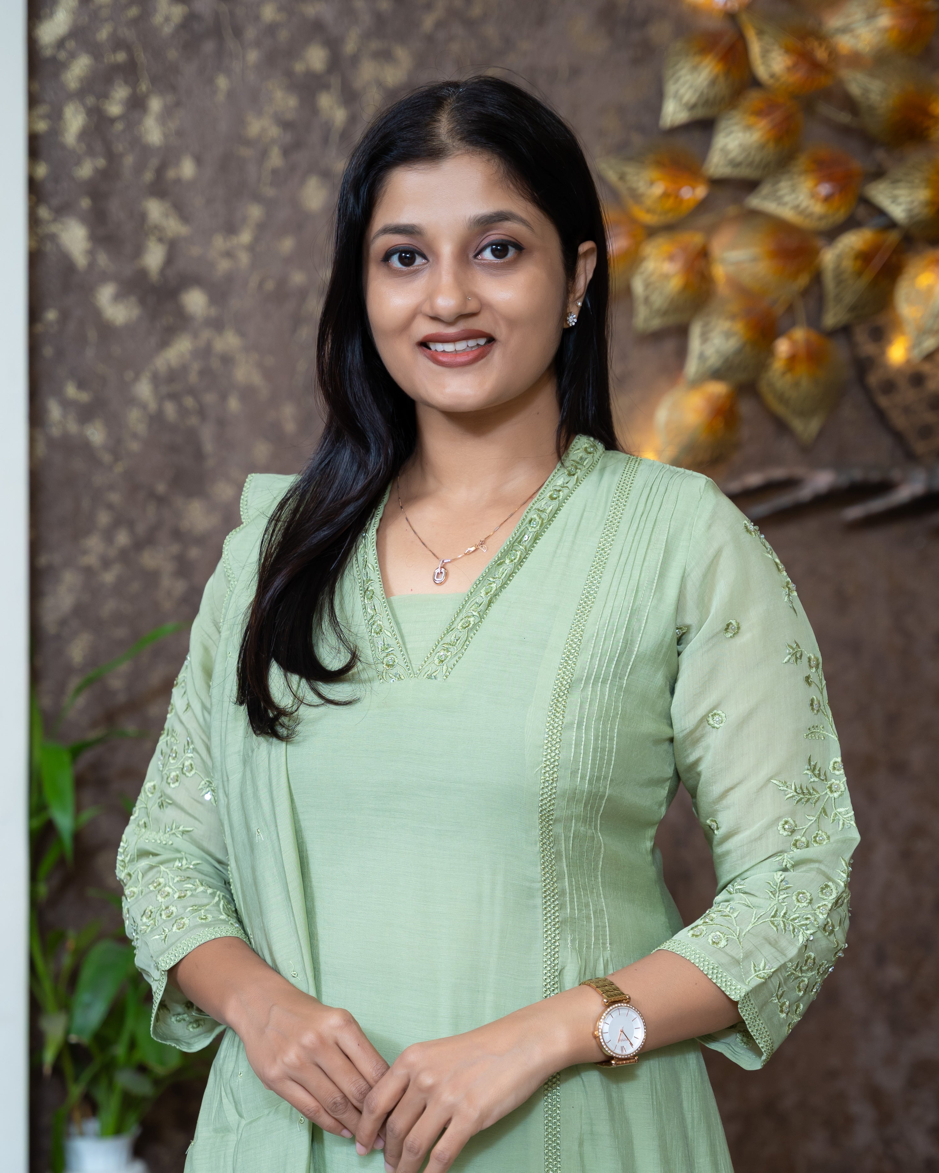Load image into Gallery viewer, Mul Chanderi Suit-8263
