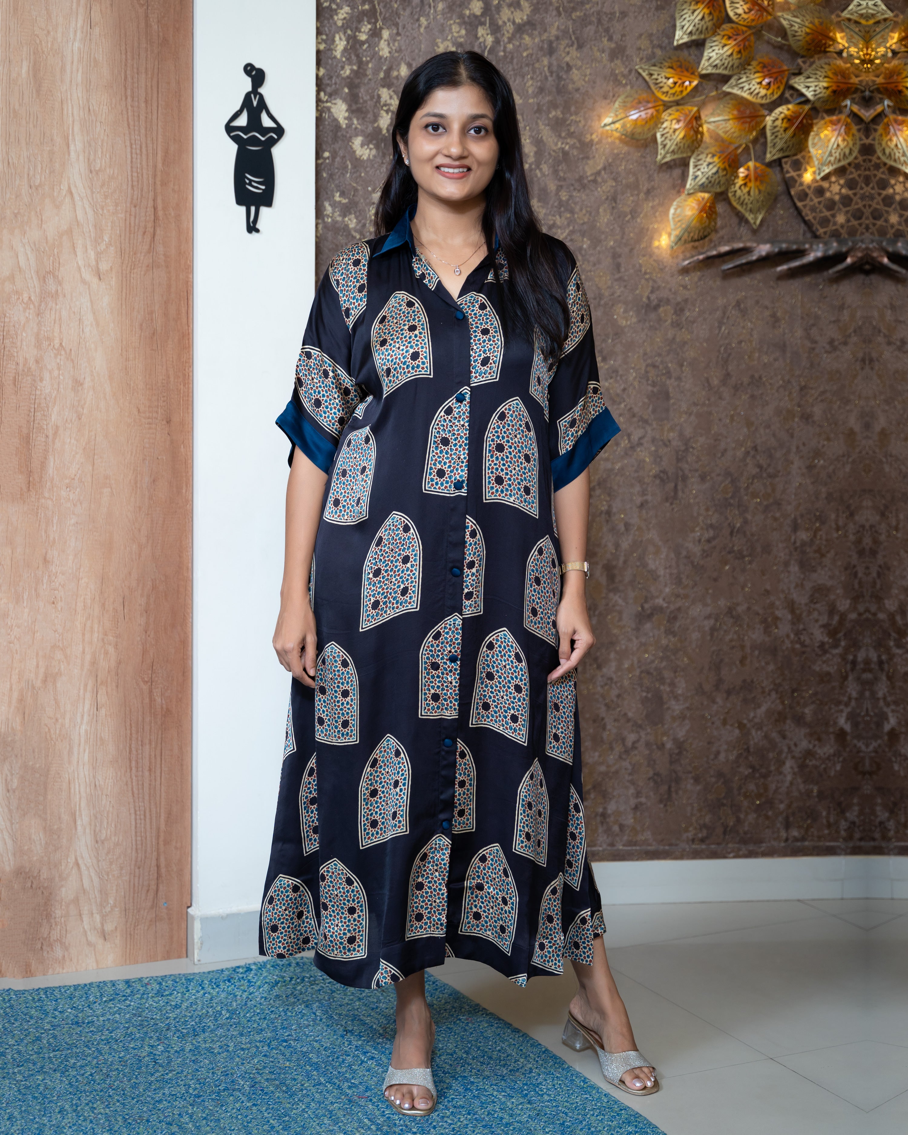 Load image into Gallery viewer, Modal Silk Designer Kurti(Pre-Order)-1078
