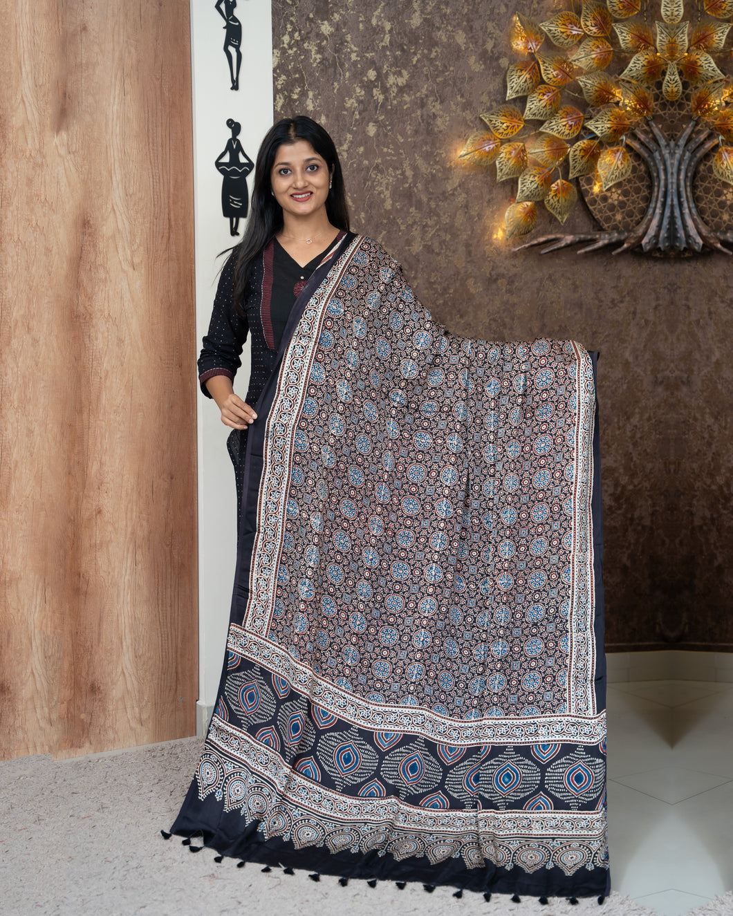 Pure Modal Silk Dupatta-4132