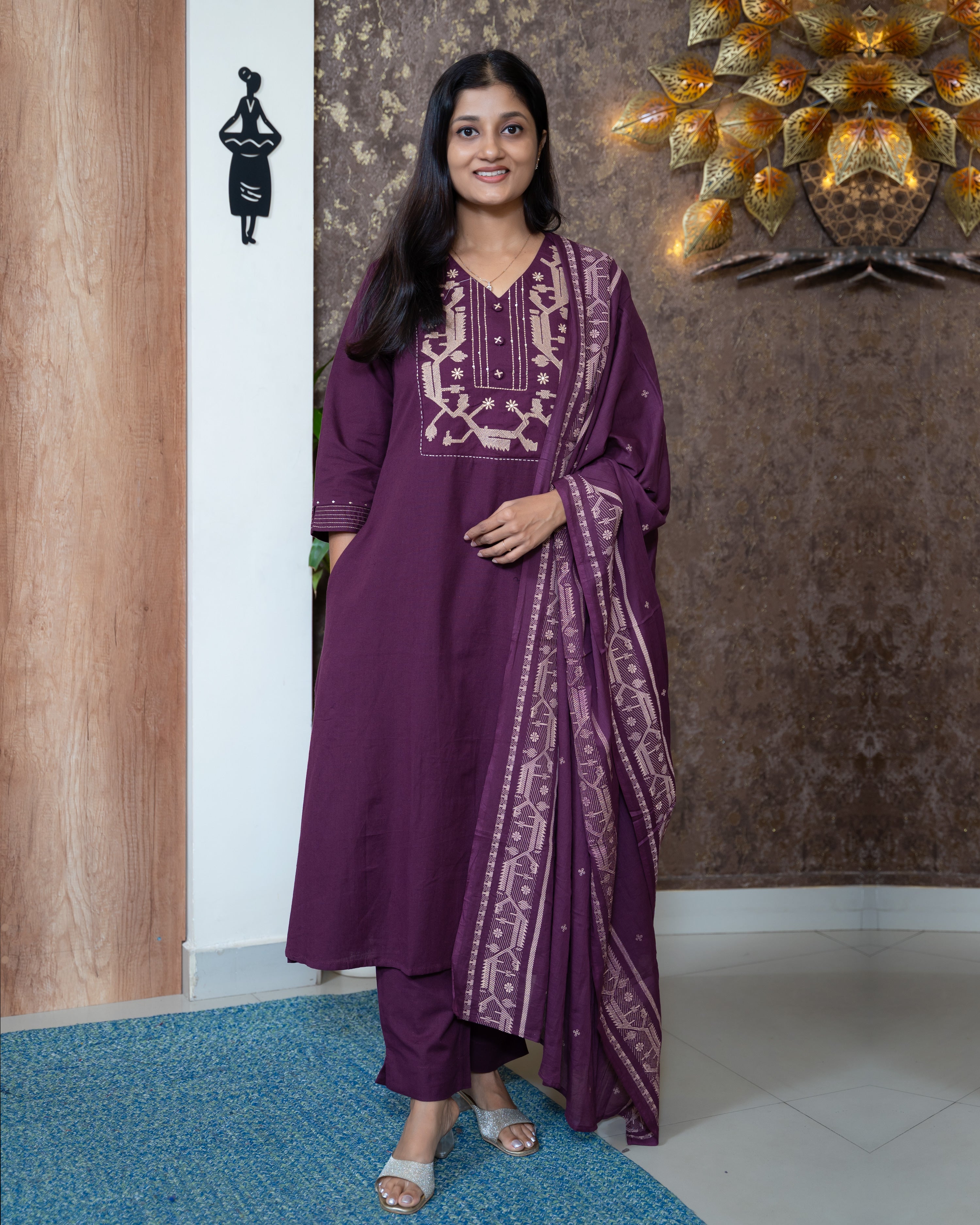 Load image into Gallery viewer, Cotton Suit-8303
