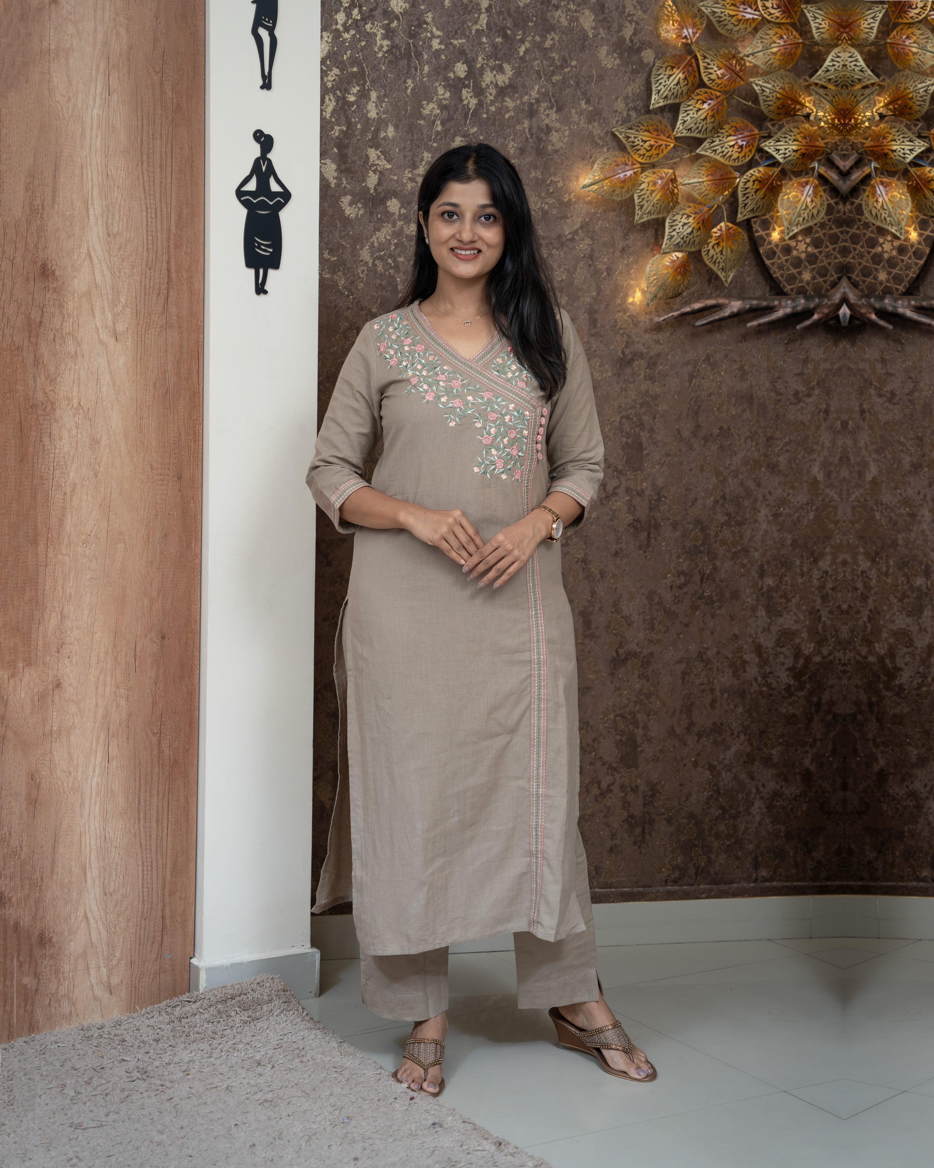 Load image into Gallery viewer, Cotton Co-Ord Set-4179
