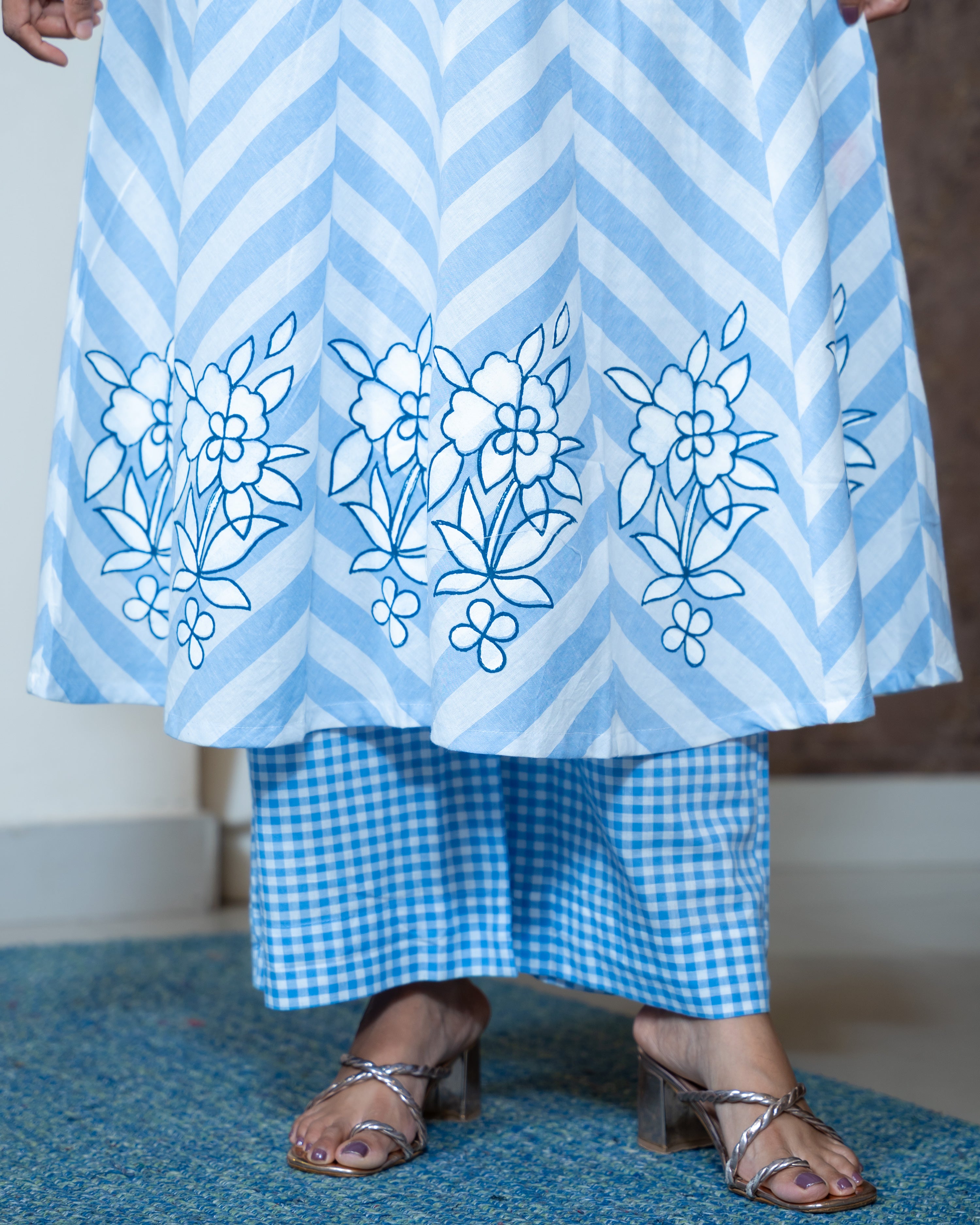 Load image into Gallery viewer, Cotton Co-Ord Set-8657
