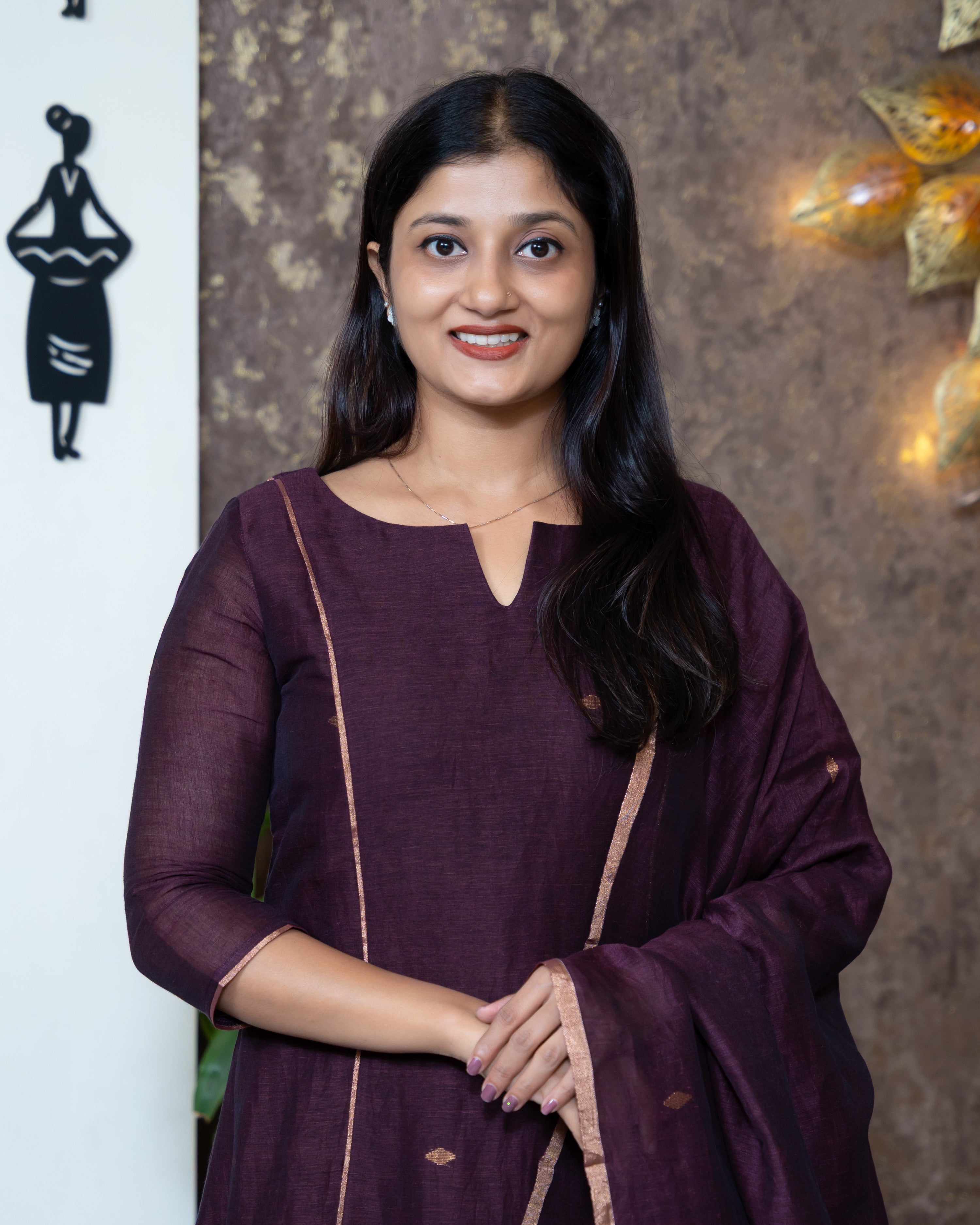 Load image into Gallery viewer, Linen Silk Unstitched Suit-8492
