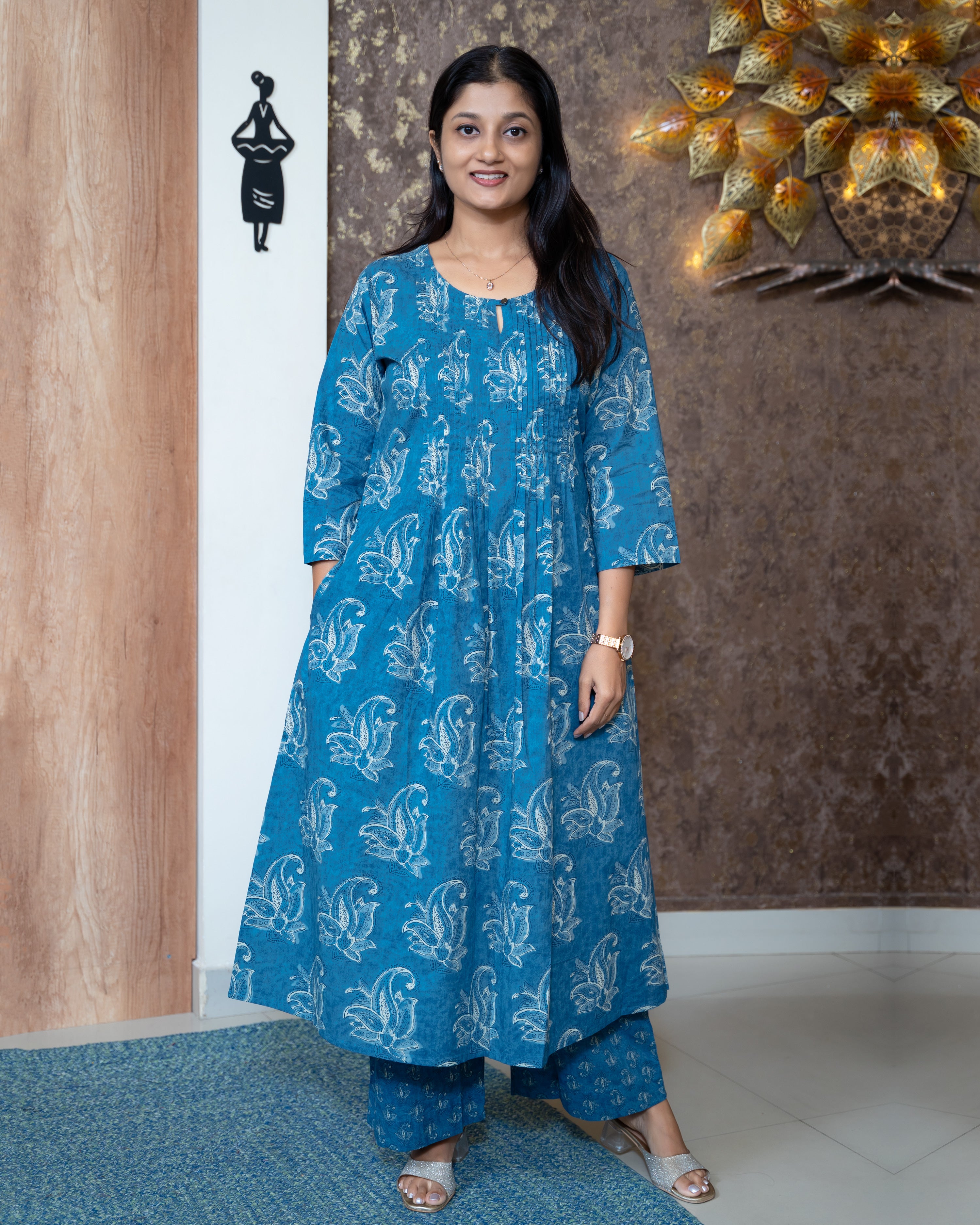 Load image into Gallery viewer, Cotton Co-Ord Set-8309

