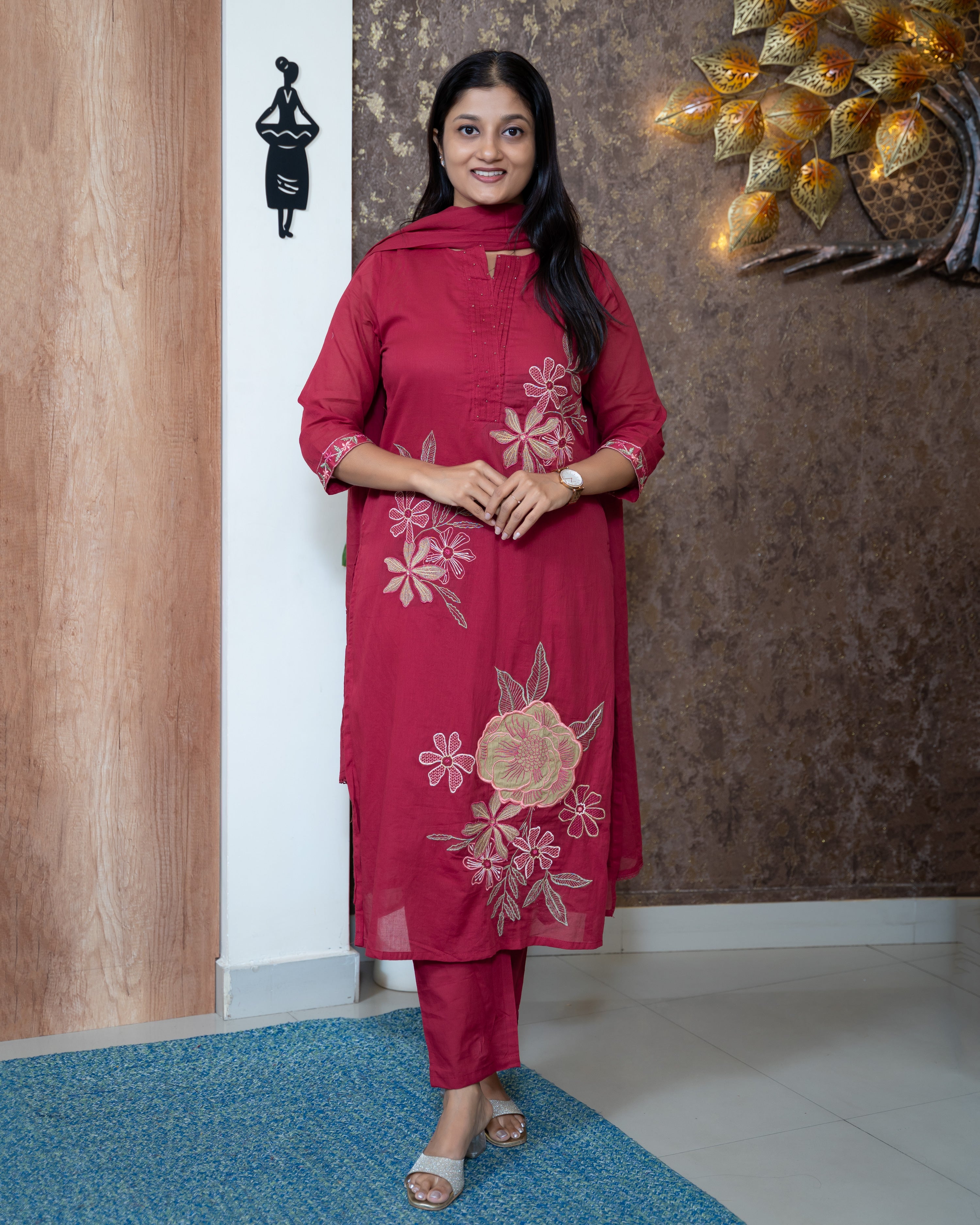 Load image into Gallery viewer, Mul Cotton Suit-8315
