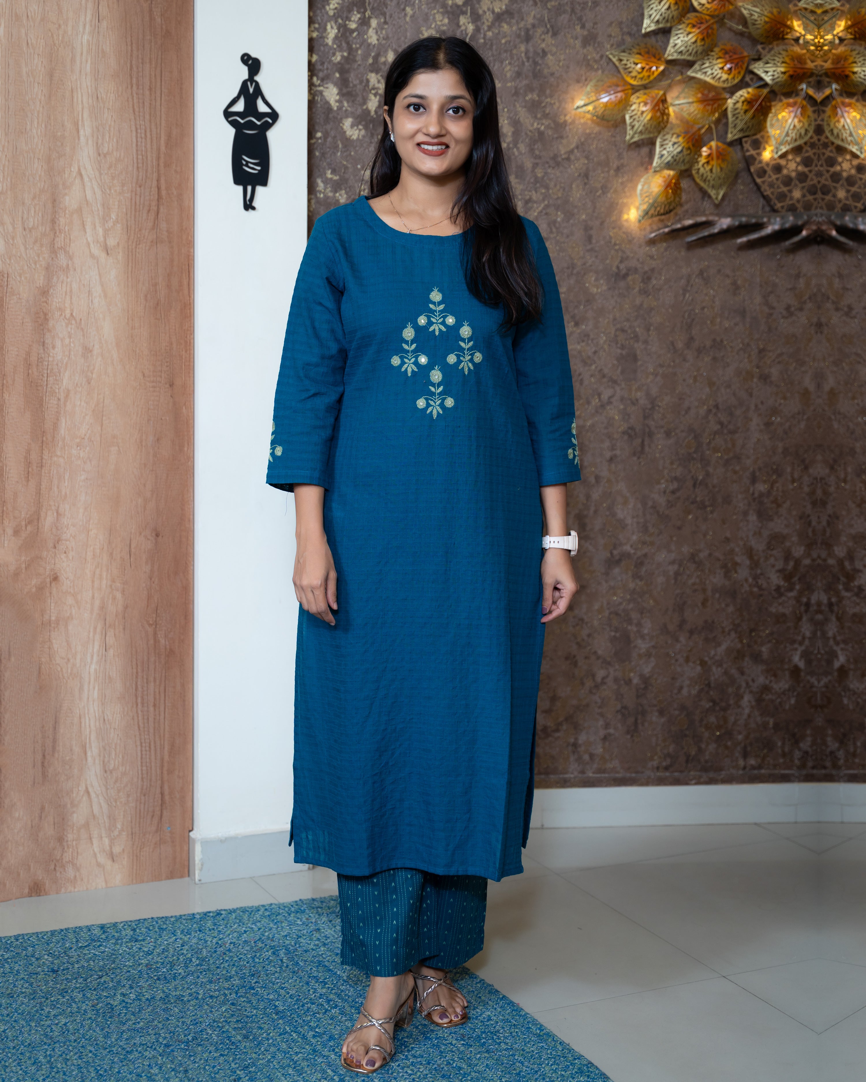 Load image into Gallery viewer, Cotton Kurti-8646
