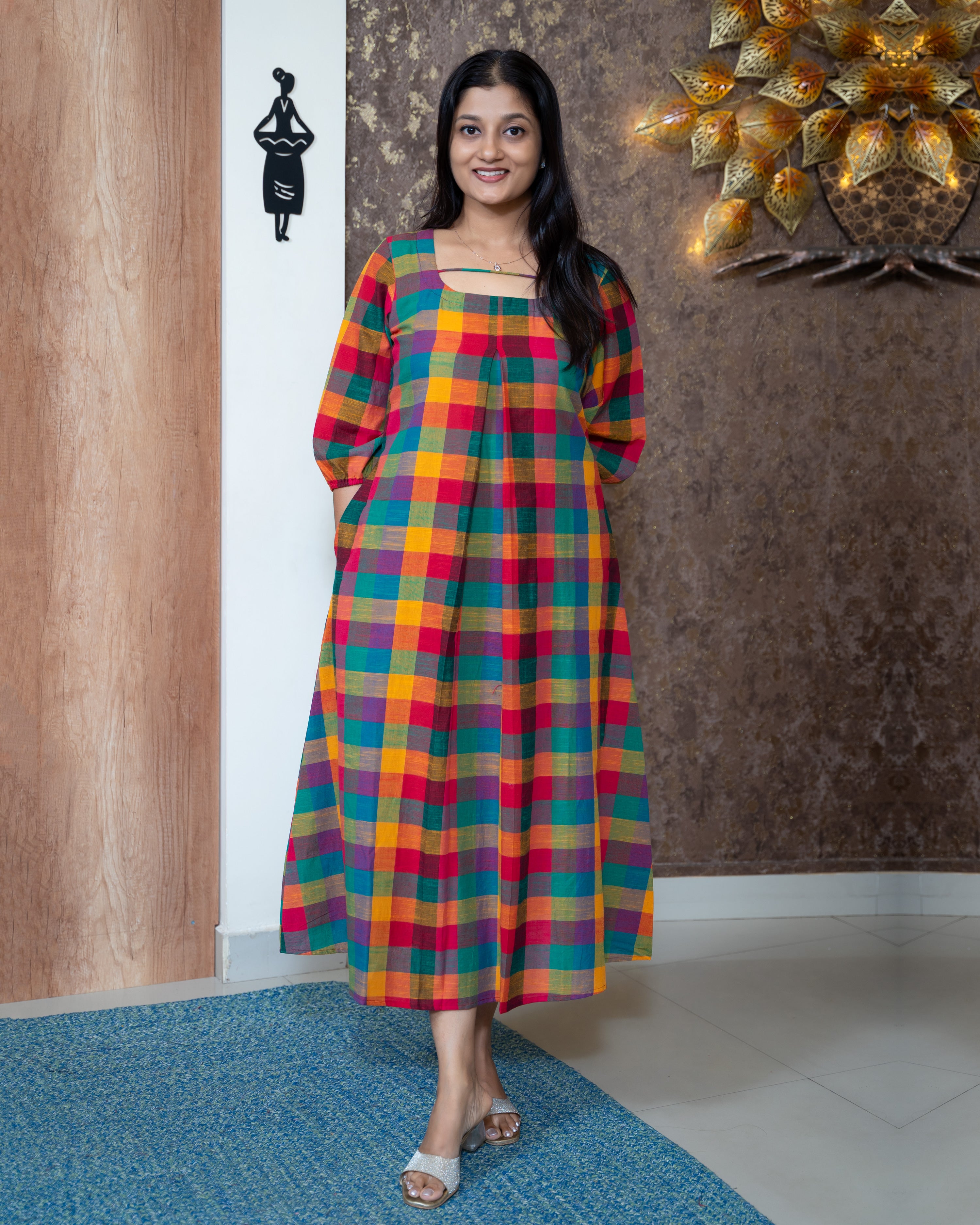 Load image into Gallery viewer, Cotton Designer Wear(Pre-Order)-1075
