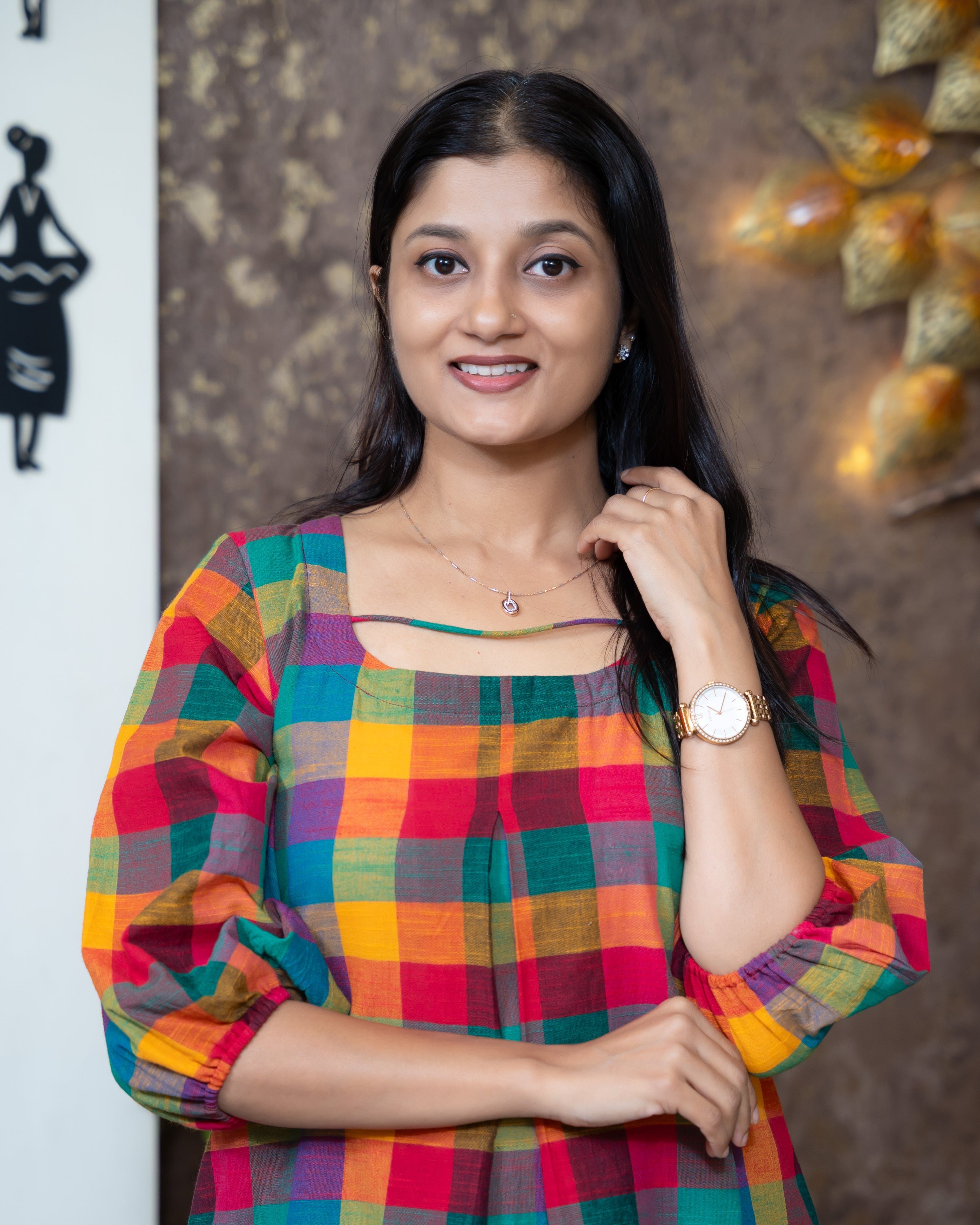 Load image into Gallery viewer, Cotton Designer Wear(Pre-Order)-1075
