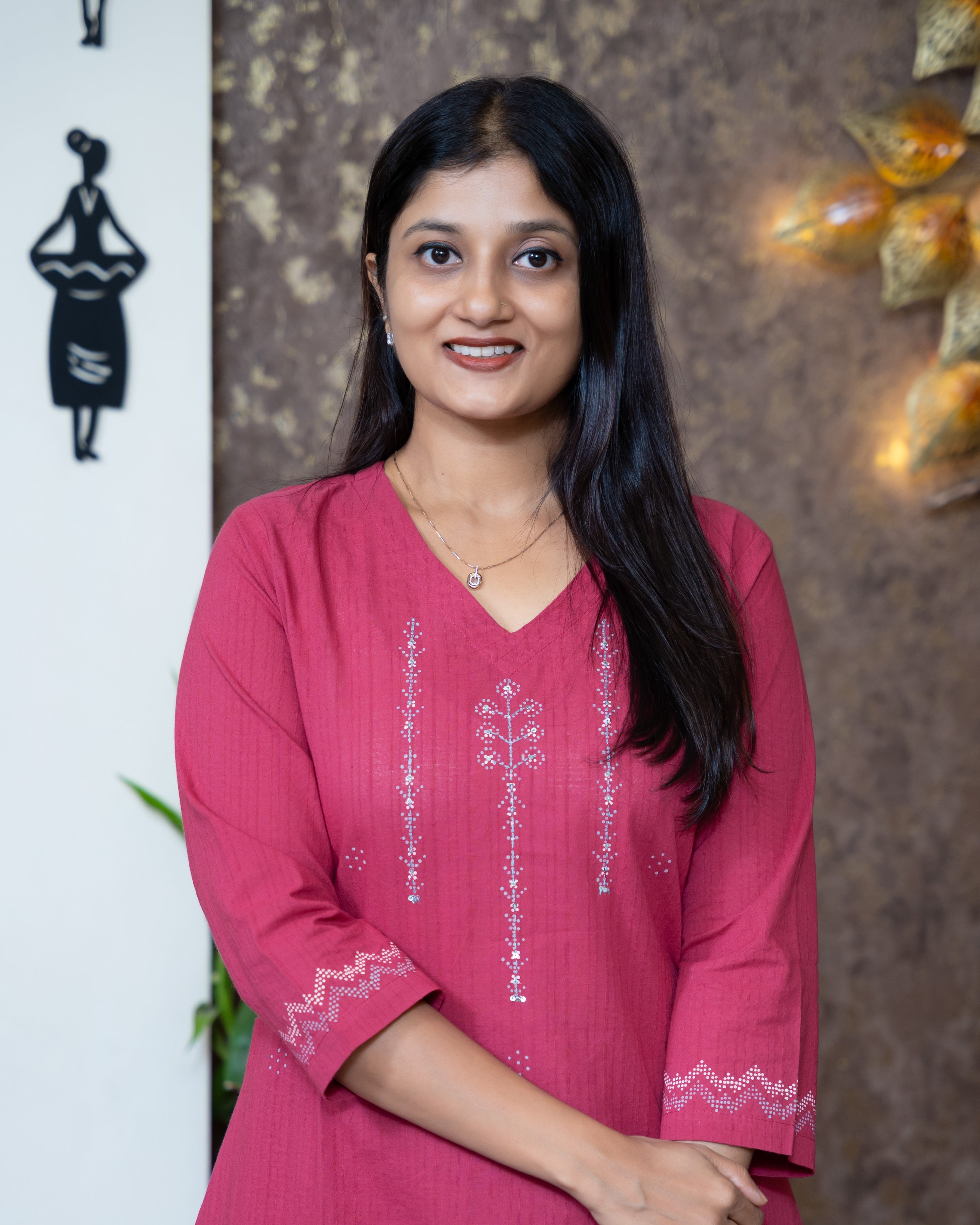 Load image into Gallery viewer, Cotton Kurti-8726
