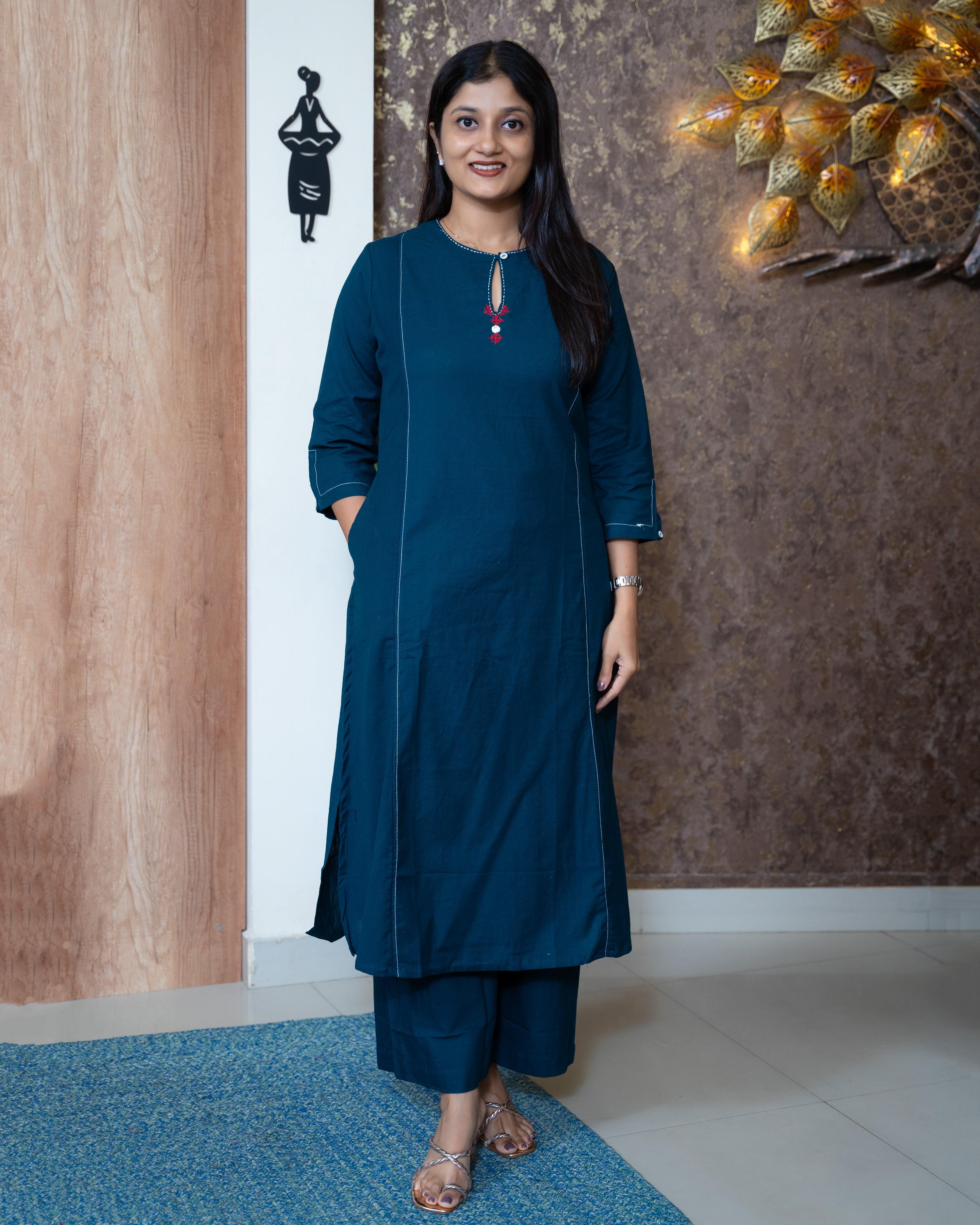 Load image into Gallery viewer, Cotton Co-Ord Set-8730
