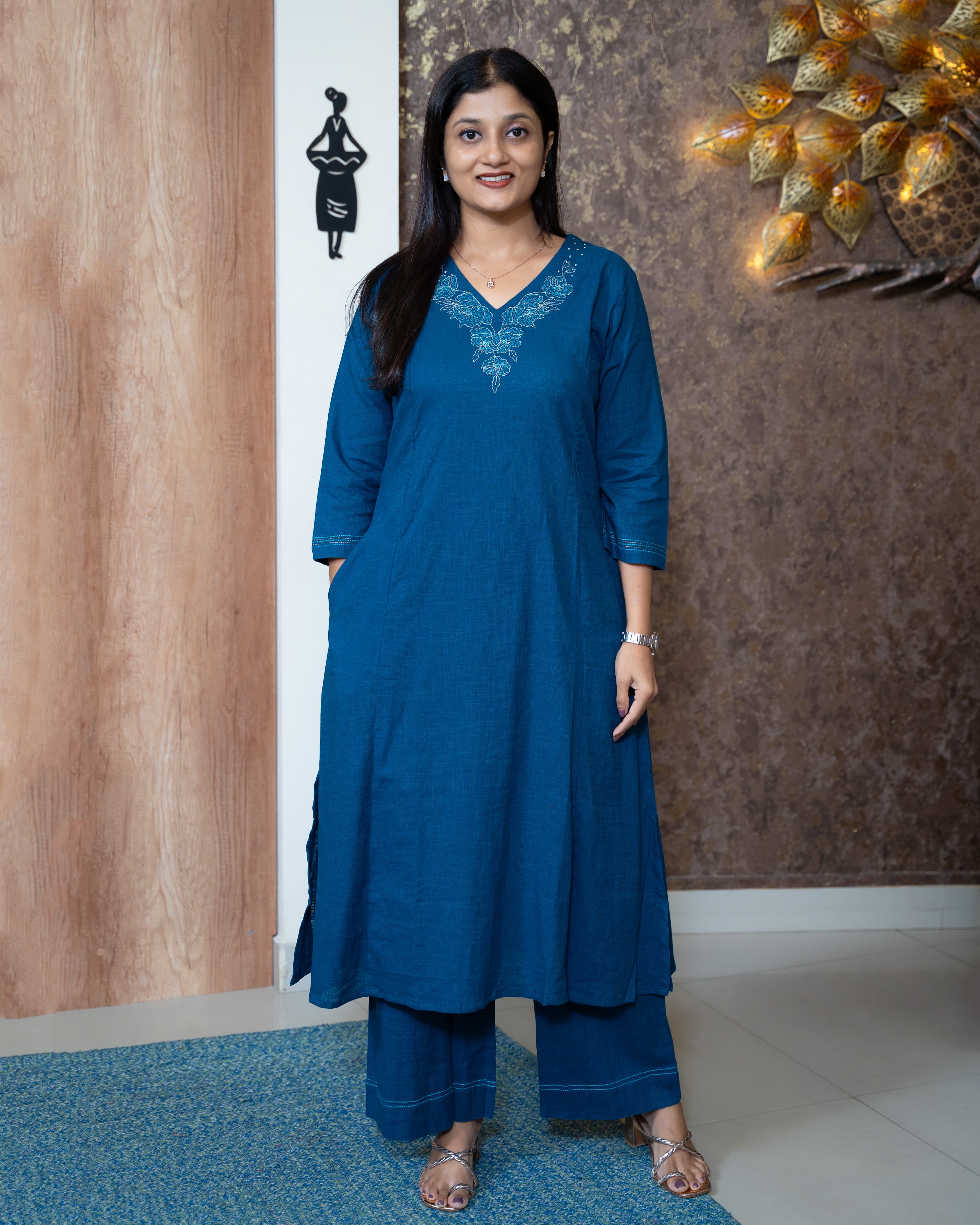 Load image into Gallery viewer, Cotton Co-Ord Set-8724
