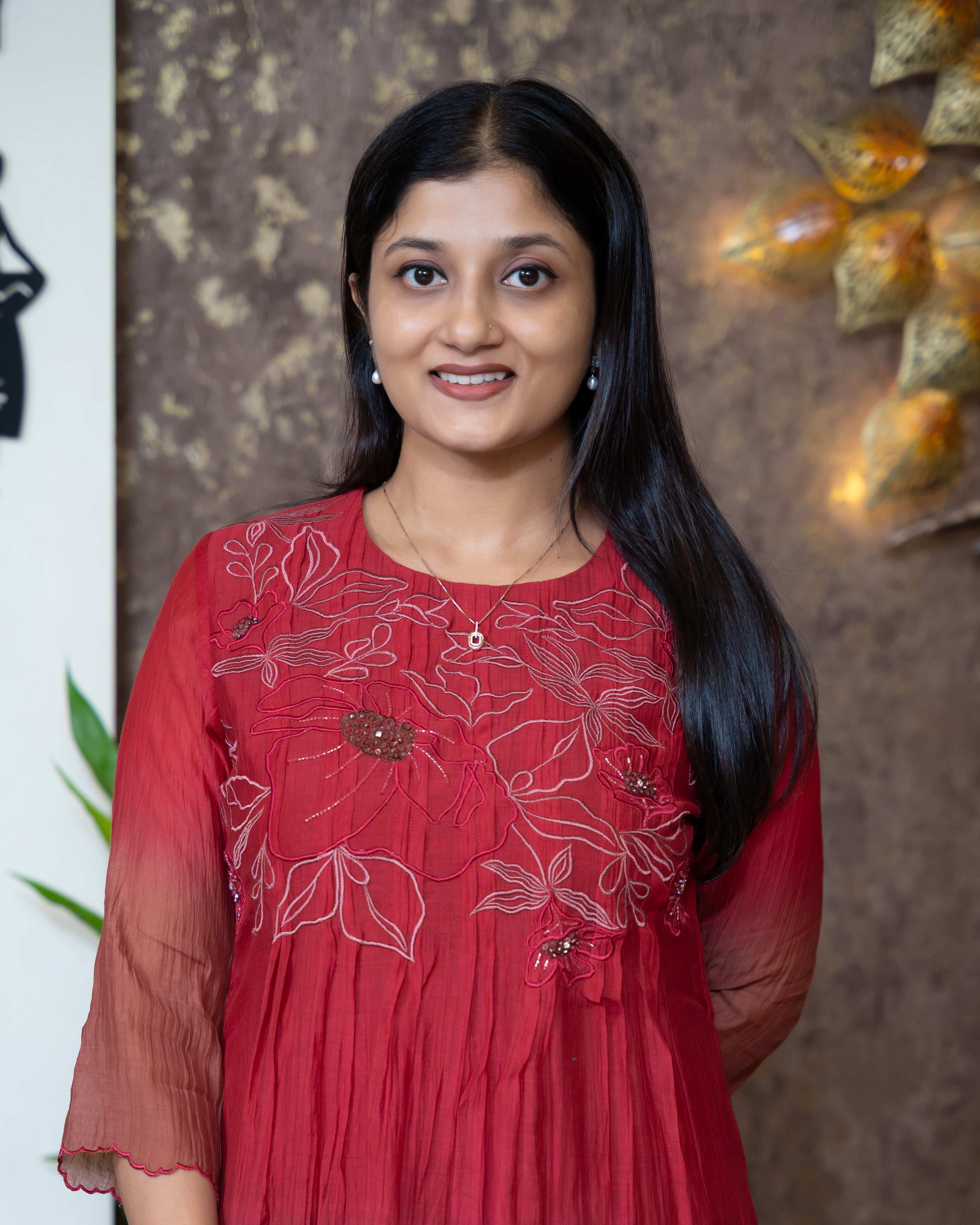 Load image into Gallery viewer, Mul Chanderi Designer Wear(Pre-Order)-1130
