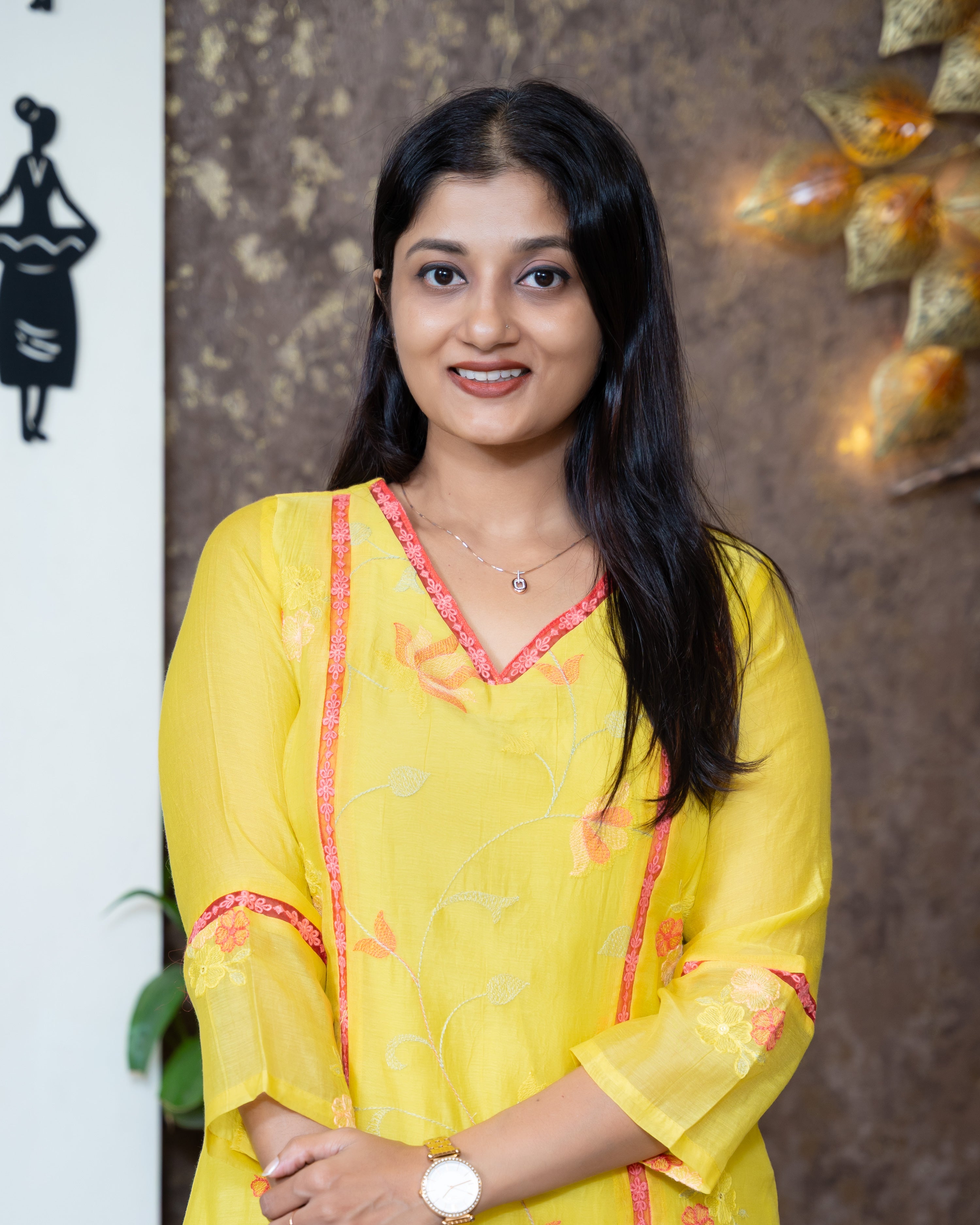 Load image into Gallery viewer, Mul Chanderi Designer Kurti(Pre-Order)-1044
